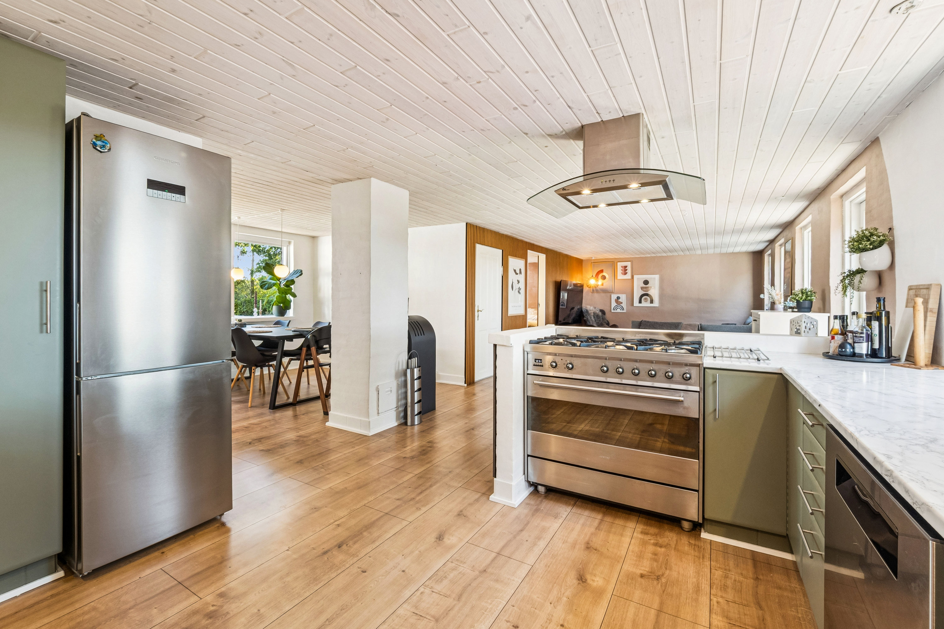 Fremhævet køkken billede i fuldskærmstilstand. Billede af Canadavej 12, Sindbjerg, 7970 Redsted M