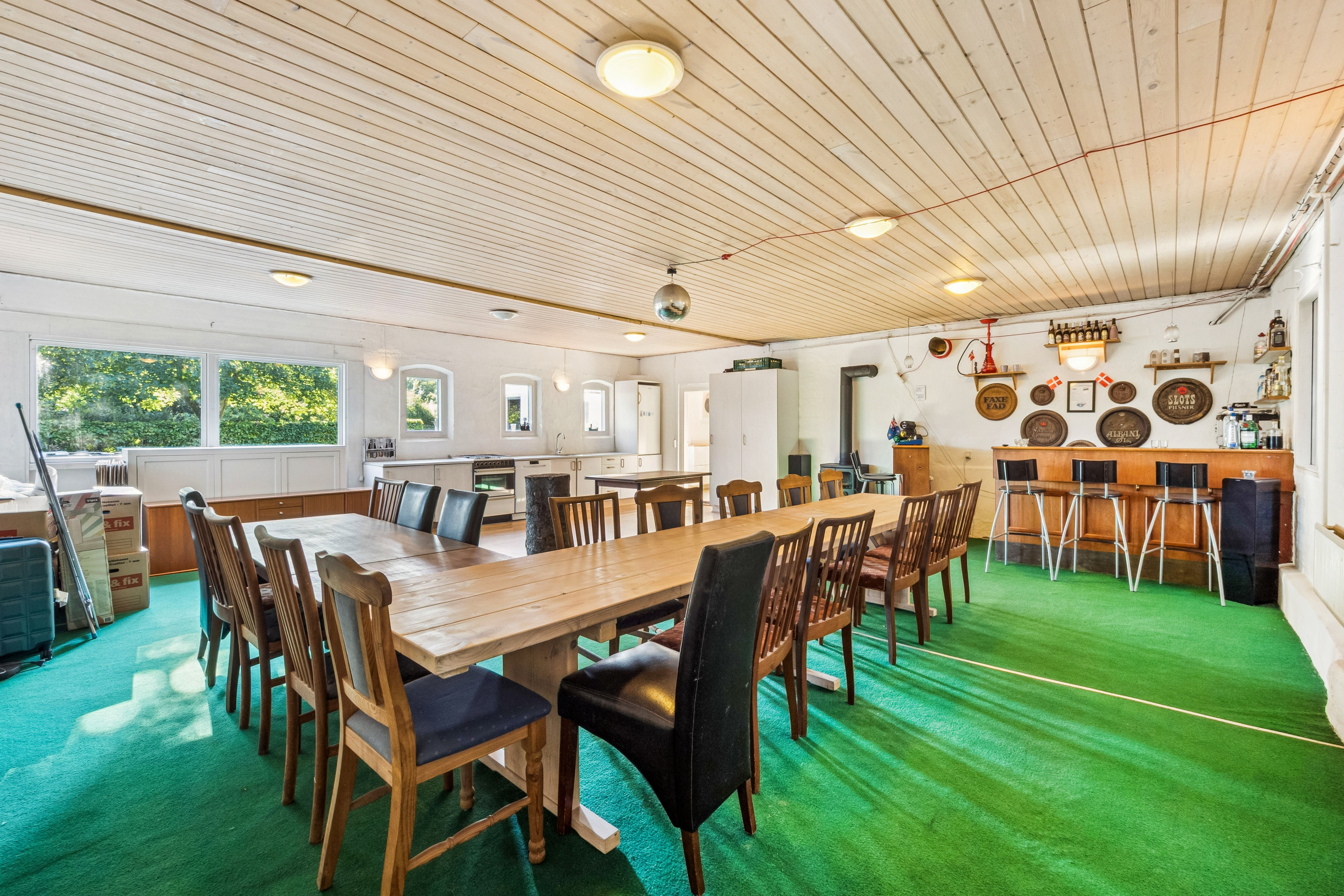 Fremhævet spisestue billede i fuldskærmstilstand. Billede af Canadavej 12, Sindbjerg, 7970 Redsted M