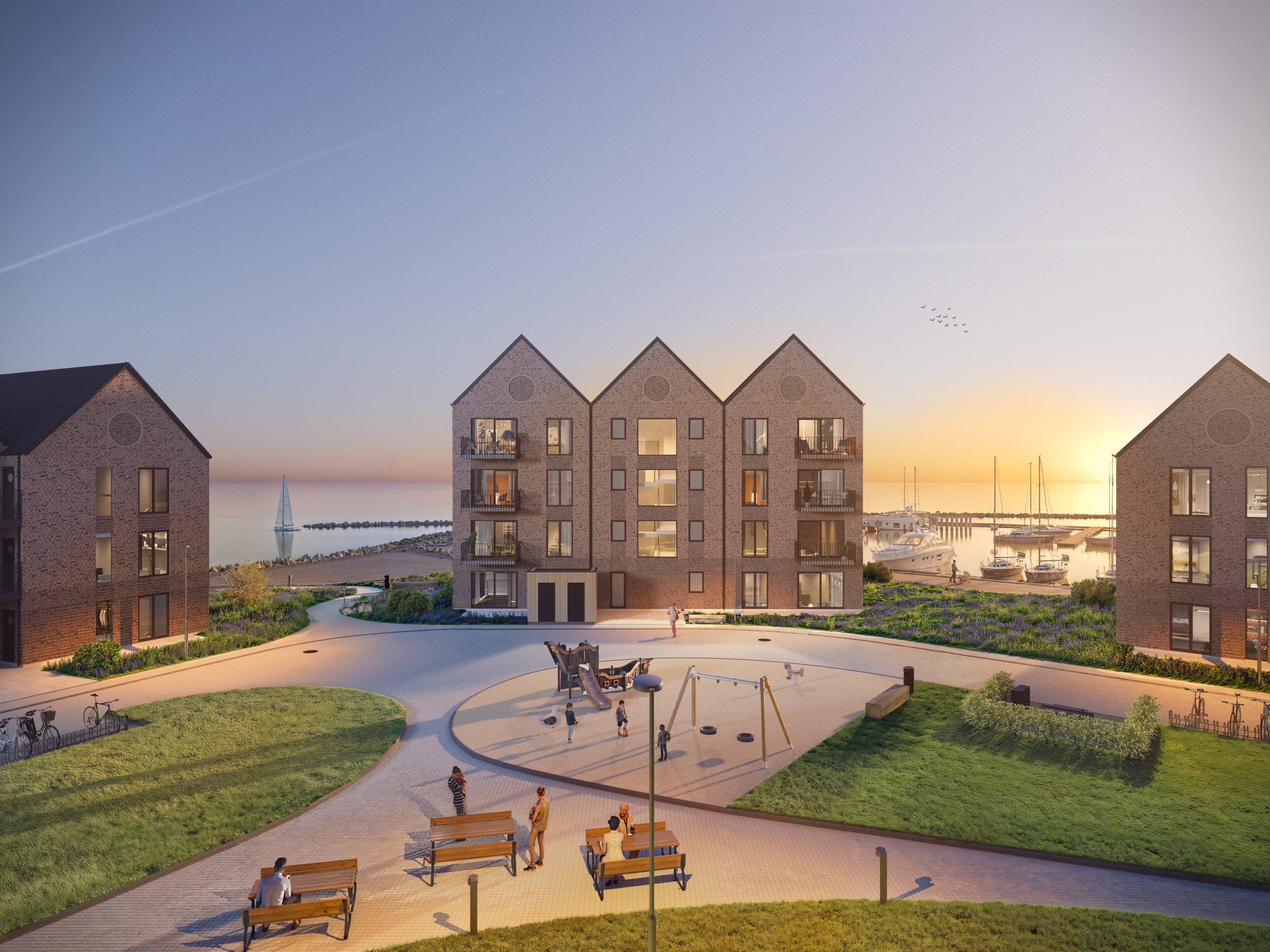 Miniaturebillede 1: . Billede af Færgebyen 28, 1. 1., Hou, 8300 Odder