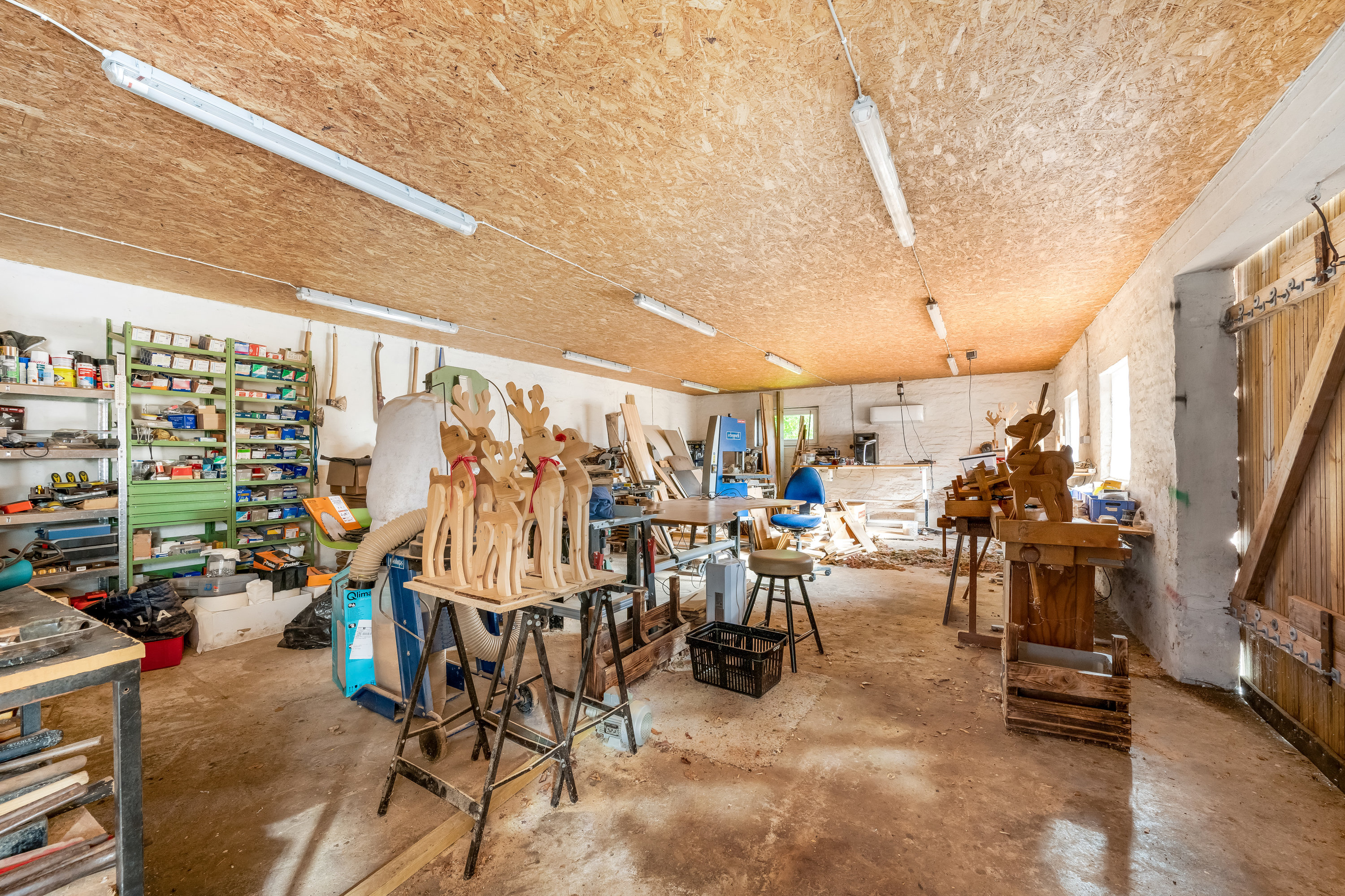 Fremhævet værksted  billede i fuldskærmstilstand. Billede af Lillebyvej 6, Brejning, 6920 Videbæk