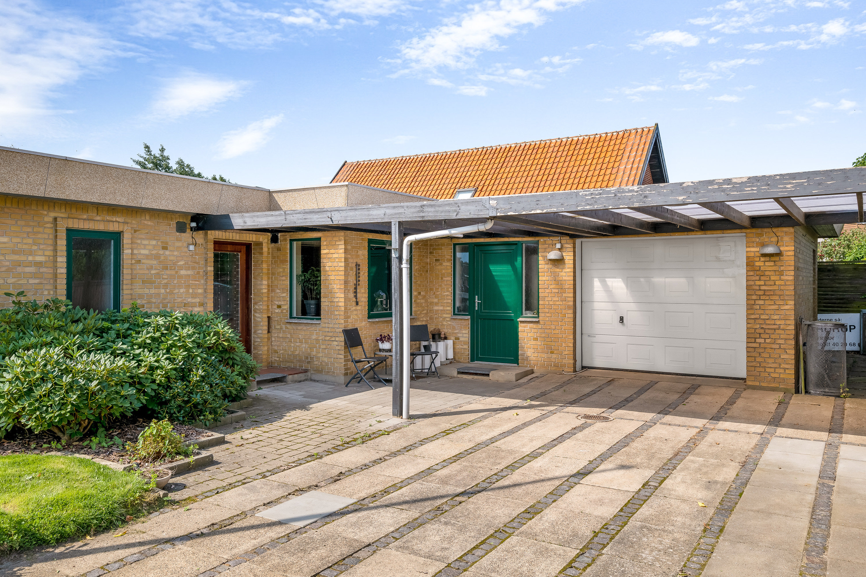 Fremhævet facade billede i fuldskærmstilstand. Billede af Bellisvej 14, 6950 Ringkøbing