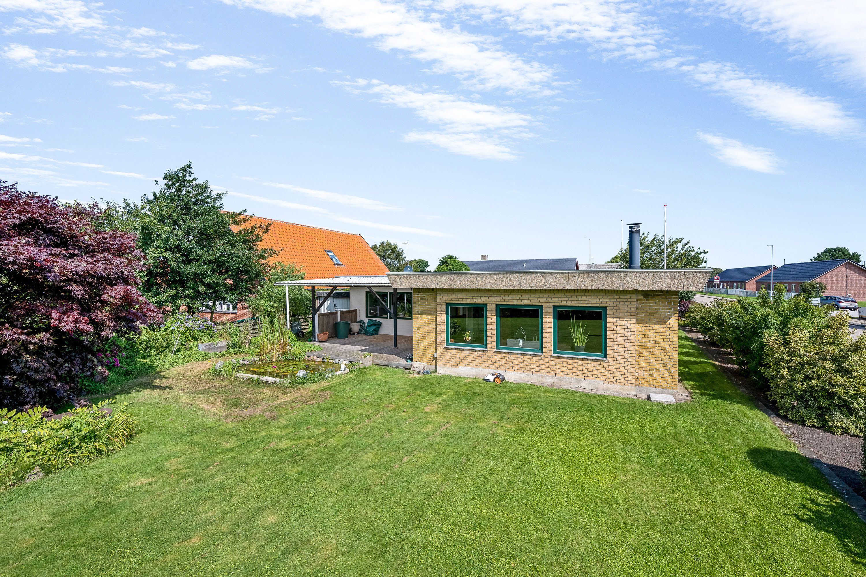 Fremhævet facade billede i fuldskærmstilstand. Billede af Bellisvej 14, 6950 Ringkøbing