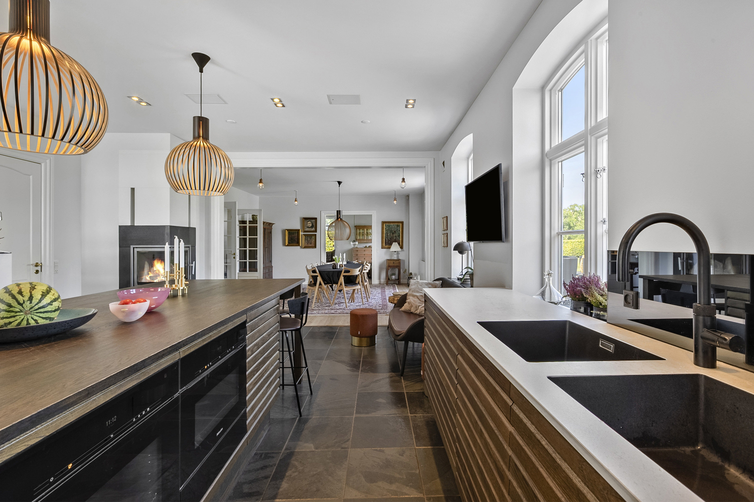 Fremhævet køkken billede i fuldskærmstilstand. Billede af Loddenhøjvej 110, Barsmark, 6200 Aabenraa