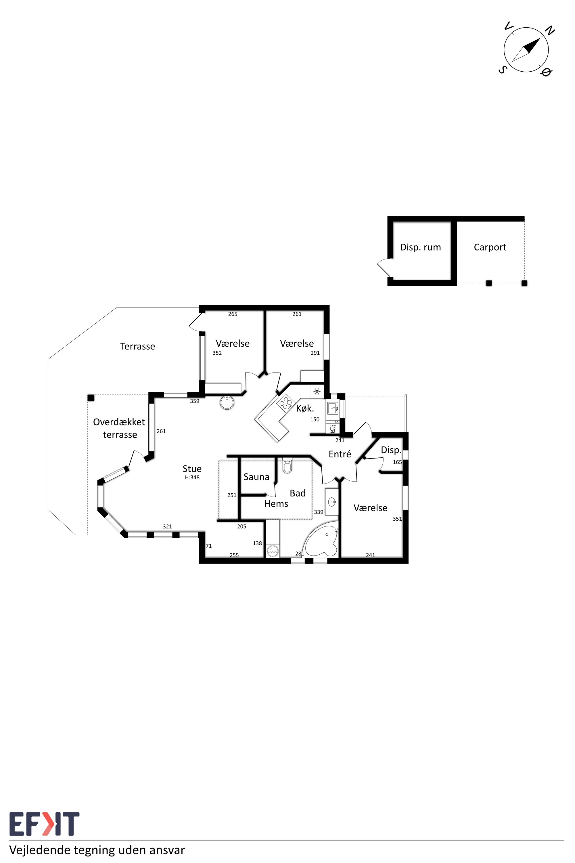 Plantegninger billede af Dybkærvej 31, Næsby Strand, 4200 Slagelse
