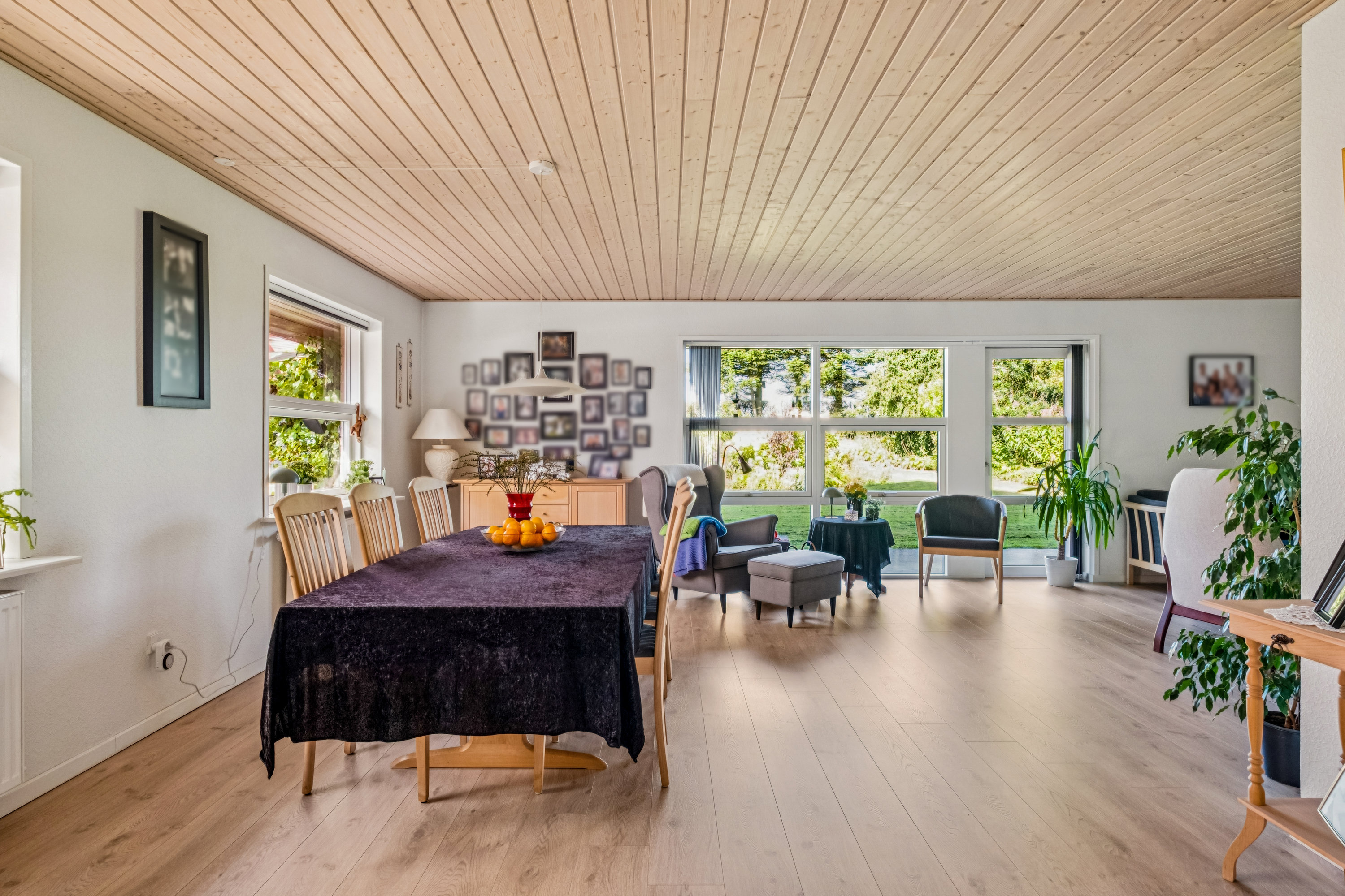 Fremhævet stue billede i fuldskærmstilstand. Billede af Byrstedhedevej 7, Byrsted, 9240 Nibe