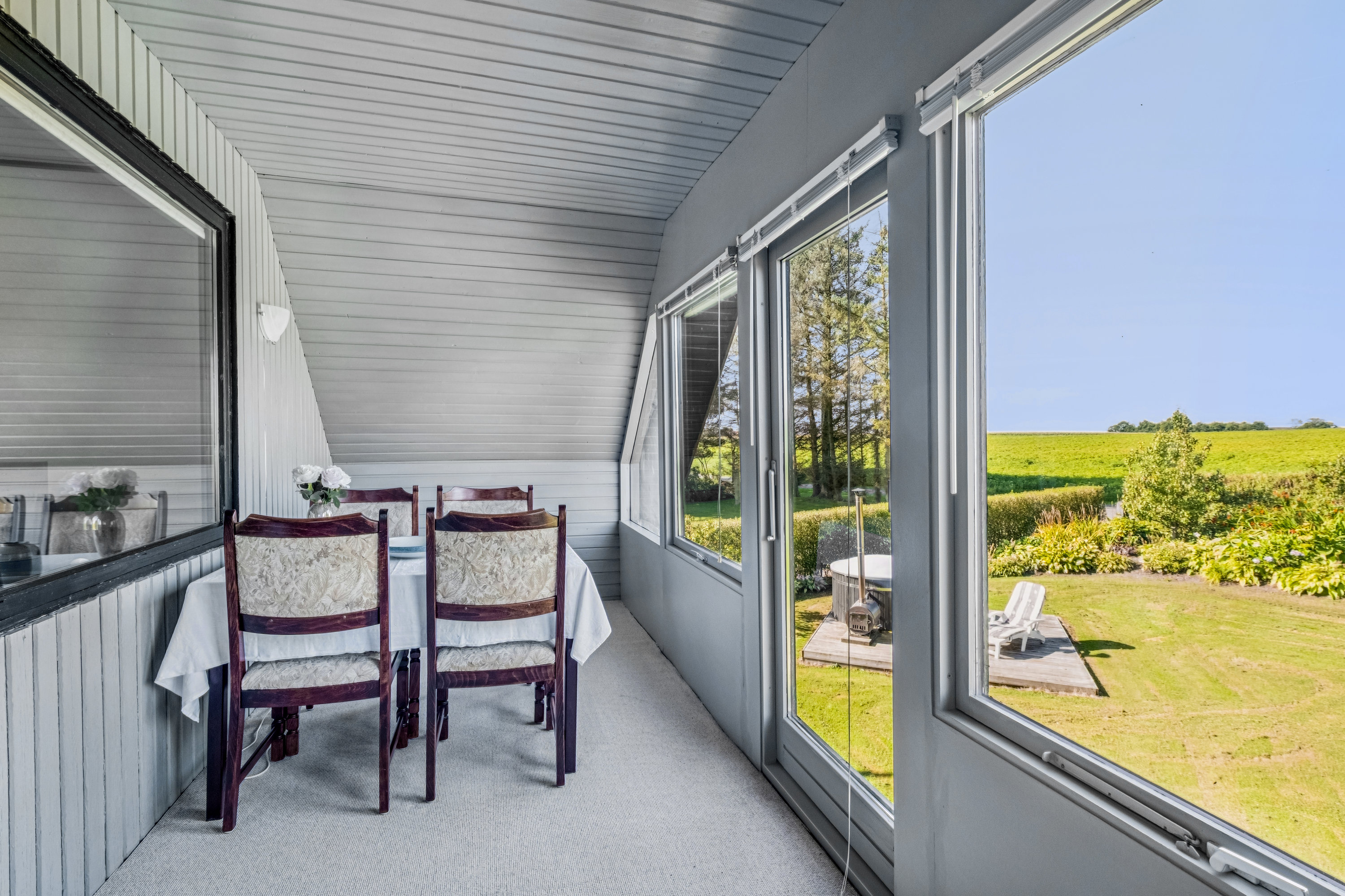 Fremhævet udestue billede i fuldskærmstilstand. Billede af Byrstedhedevej 7, Byrsted, 9240 Nibe