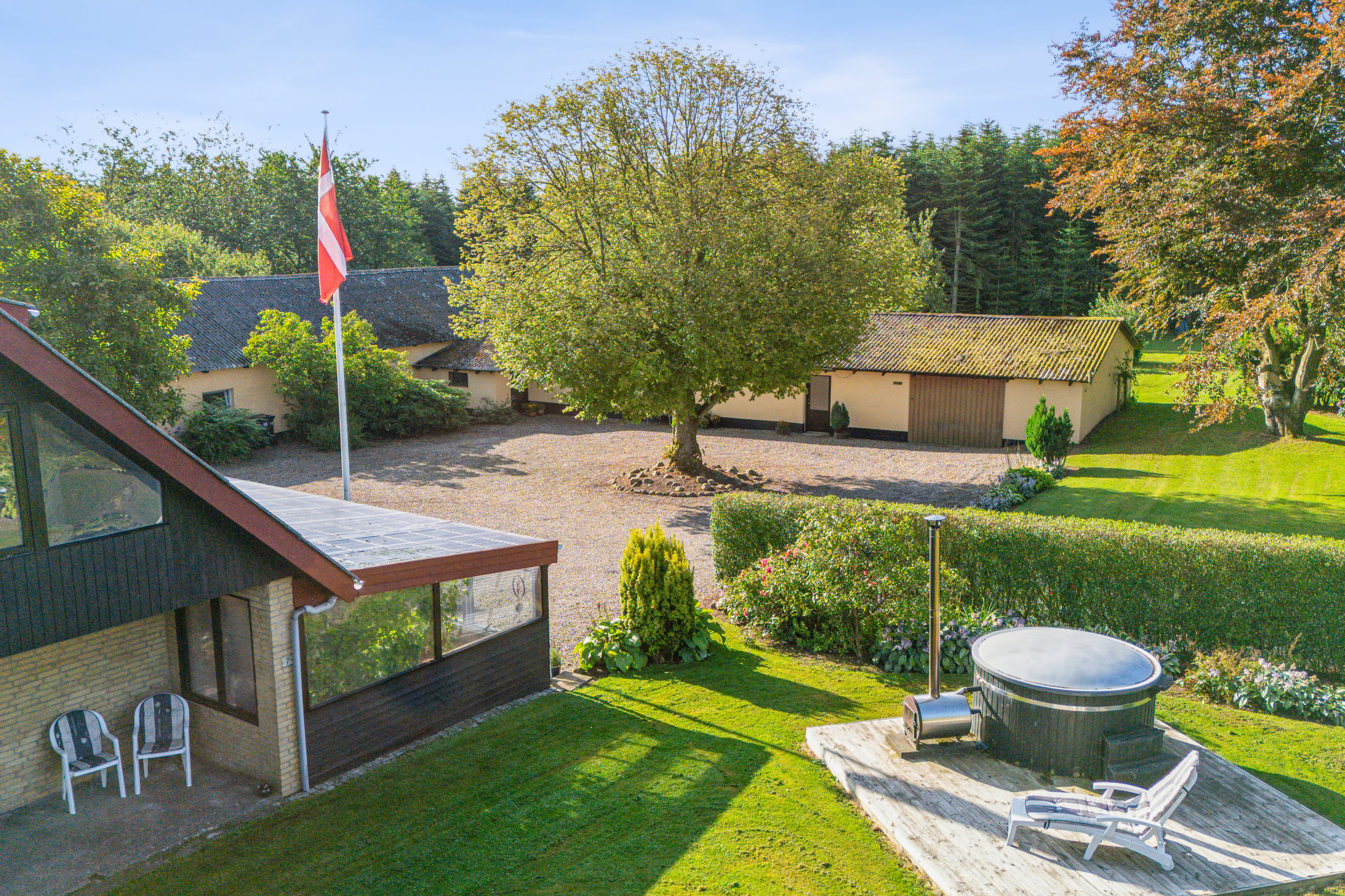 Fremhævet have billede i fuldskærmstilstand. Billede af Byrstedhedevej 7, Byrsted, 9240 Nibe