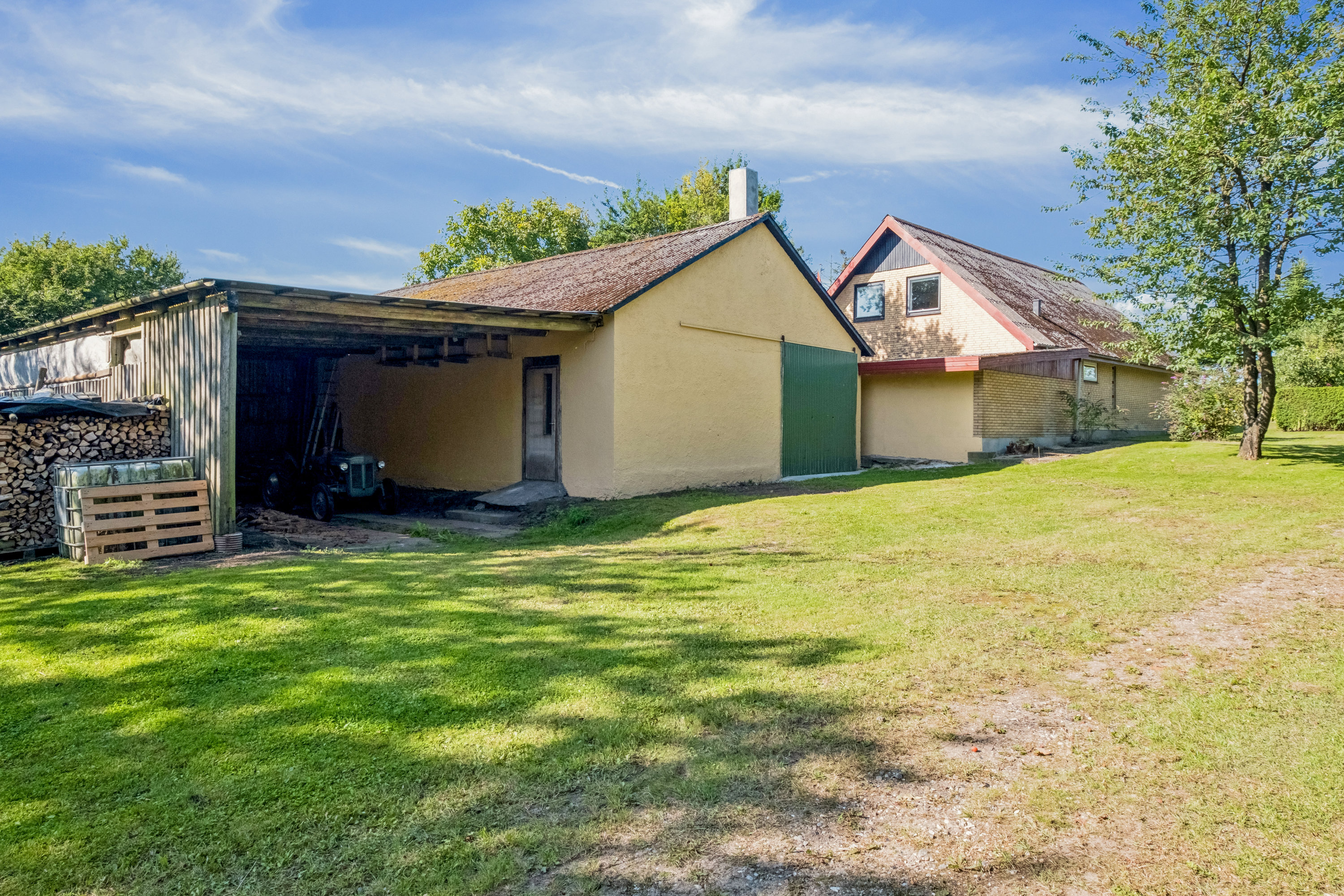 Fremhævet ejendom 1 billede i fuldskærmstilstand. Billede af Byrstedhedevej 7, Byrsted, 9240 Nibe