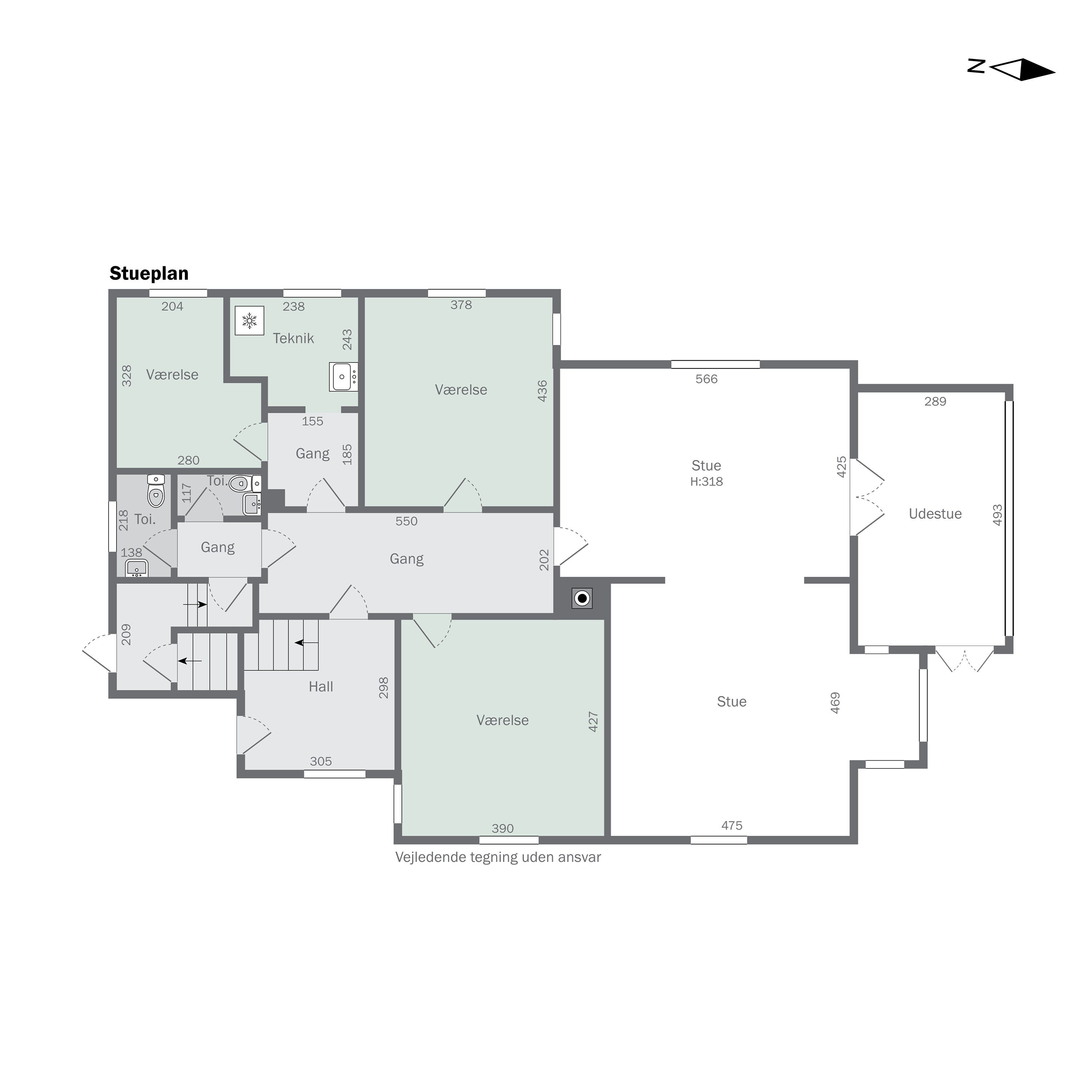 Plantegninger billede af Gutfeldtsvej 3, 2970 Hørsholm