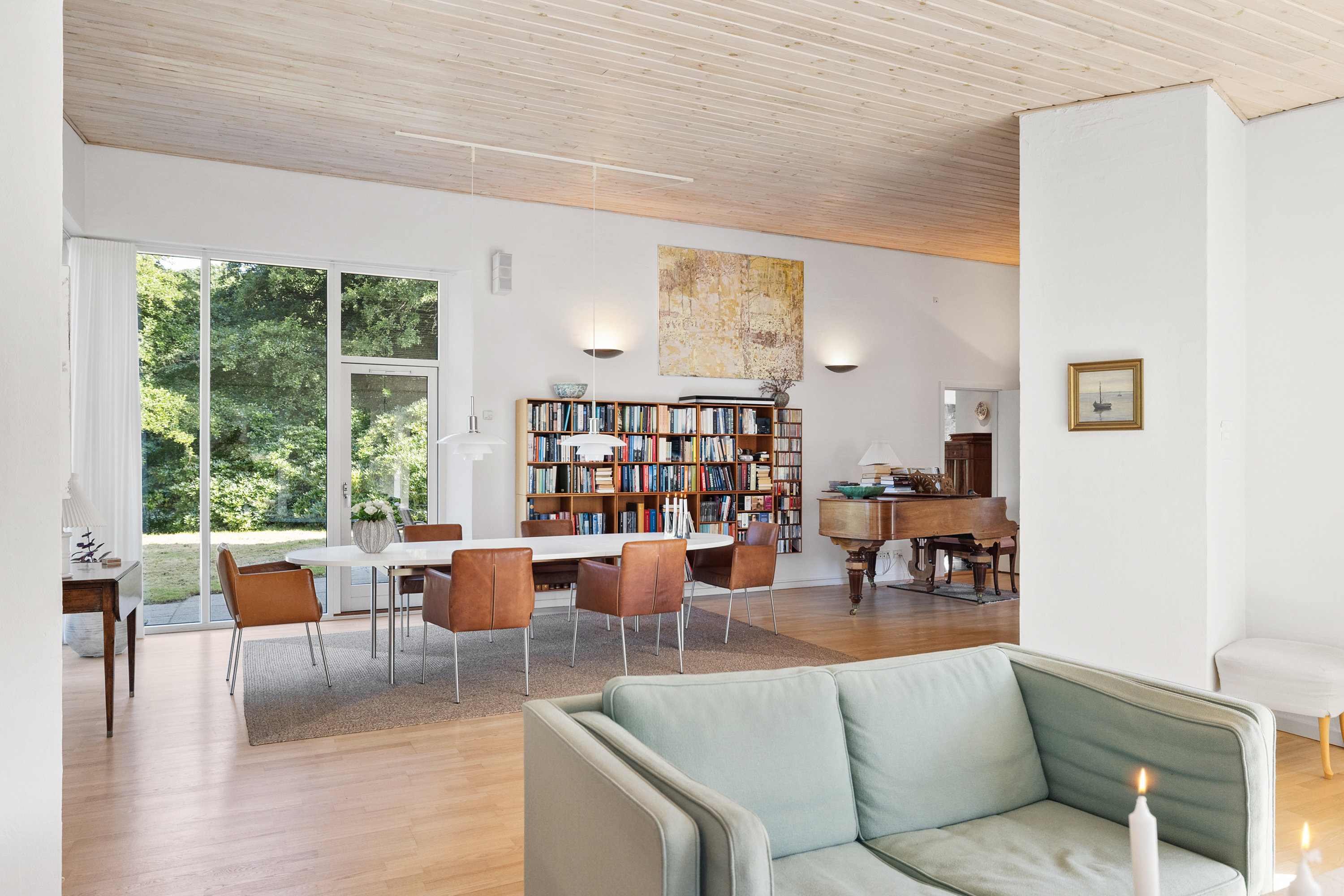 Fremhævet stue billede i fuldskærmstilstand. Billede af Katterhøjvej 28, Skåde, 8270 Højbjerg