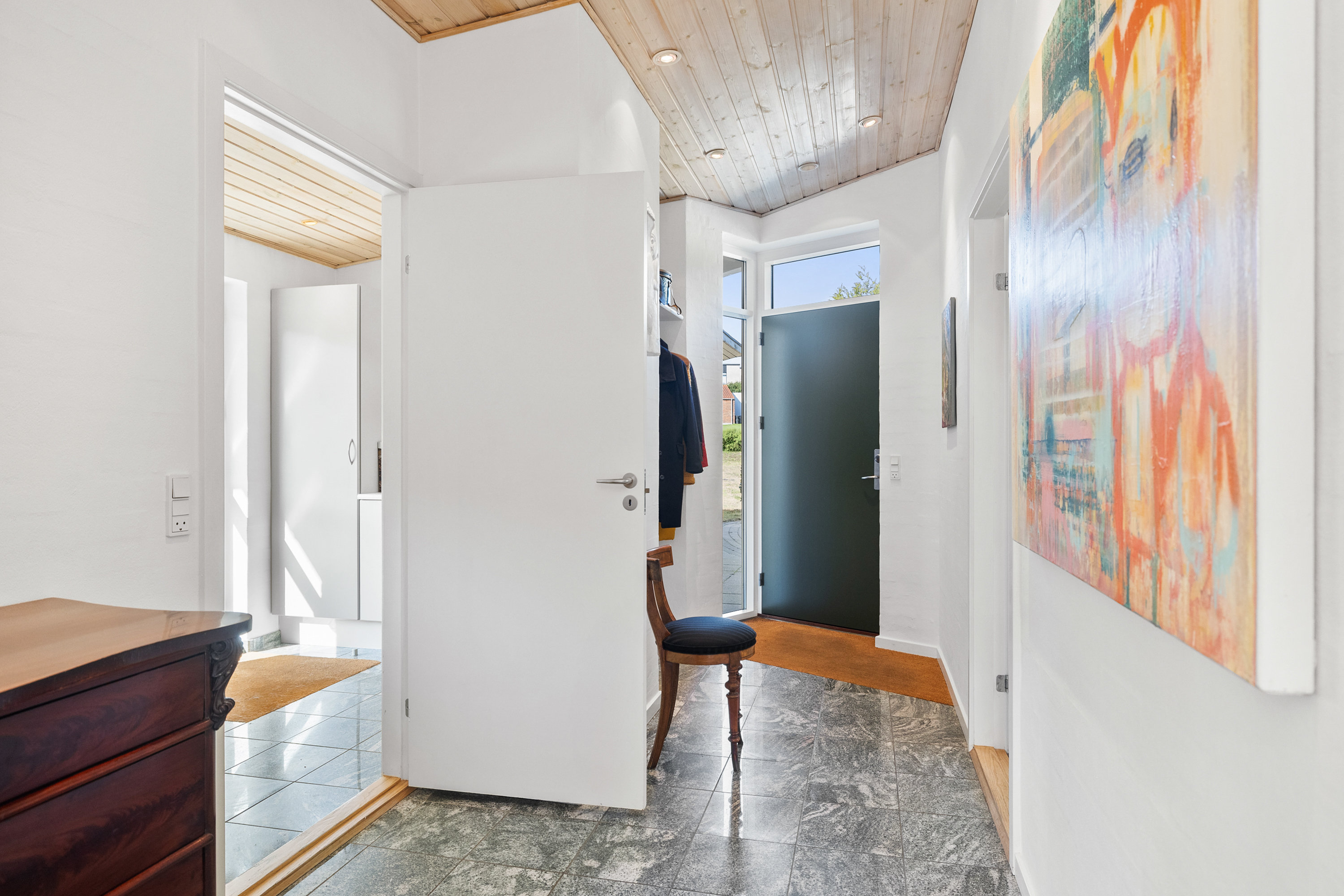 Fremhævet entré billede i fuldskærmstilstand. Billede af Katterhøjvej 28, Skåde, 8270 Højbjerg