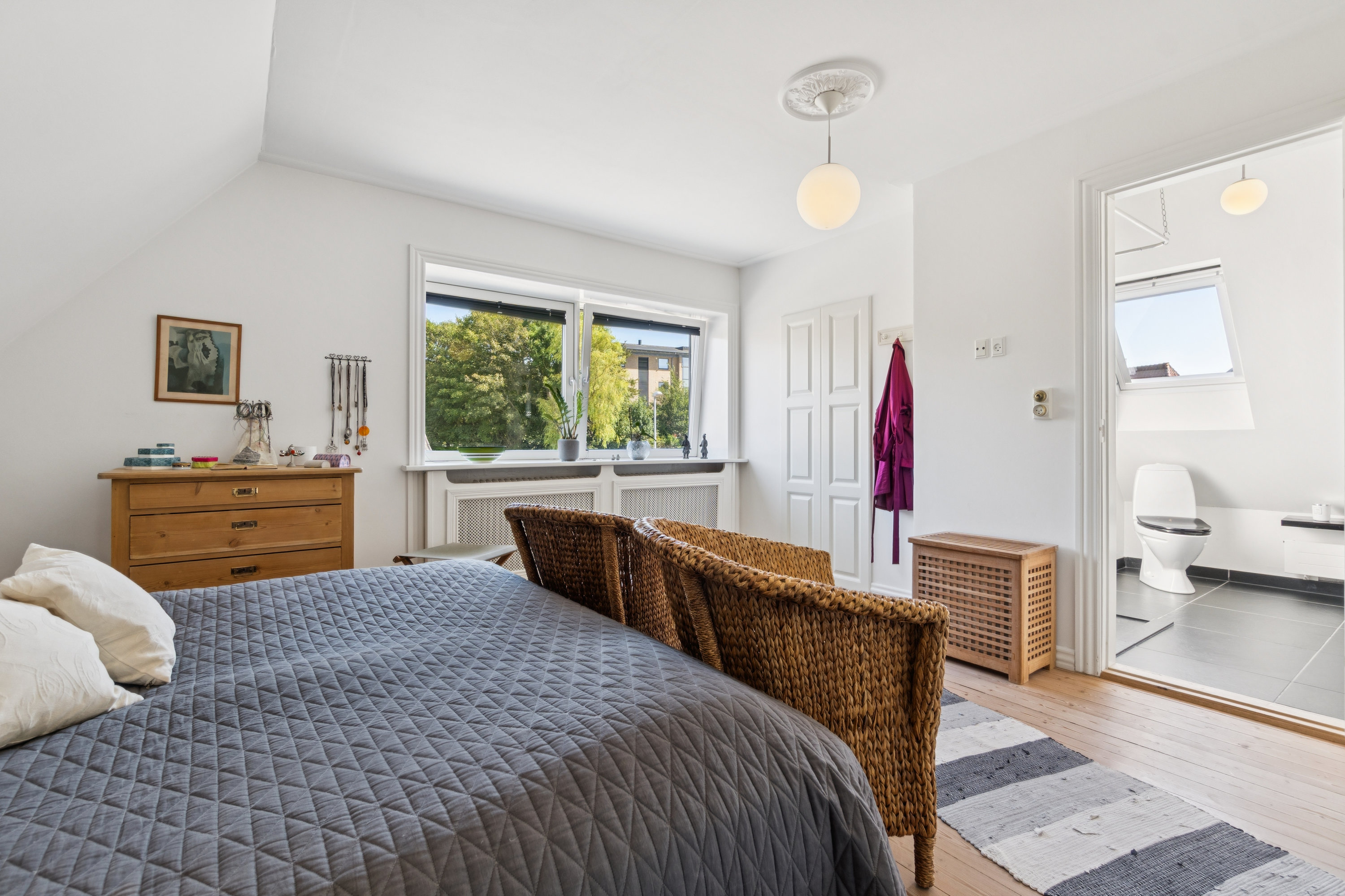 Fremhævet soveværelse billede i fuldskærmstilstand. Billede af Nørrealle 25A, 7700 Thisted