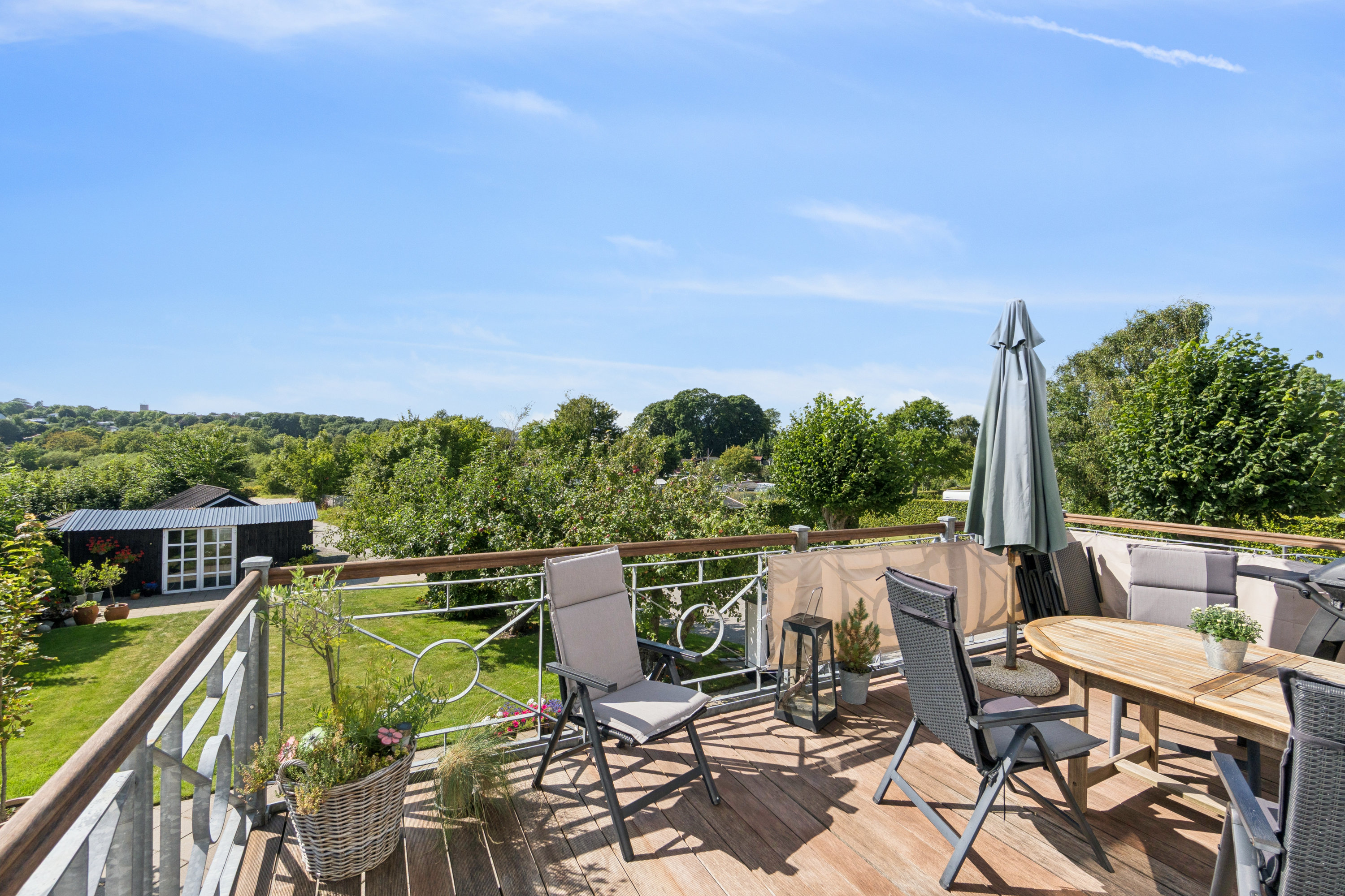 Fremhævet terrasse billede i fuldskærmstilstand. Billede af Nørrealle 25A, 7700 Thisted