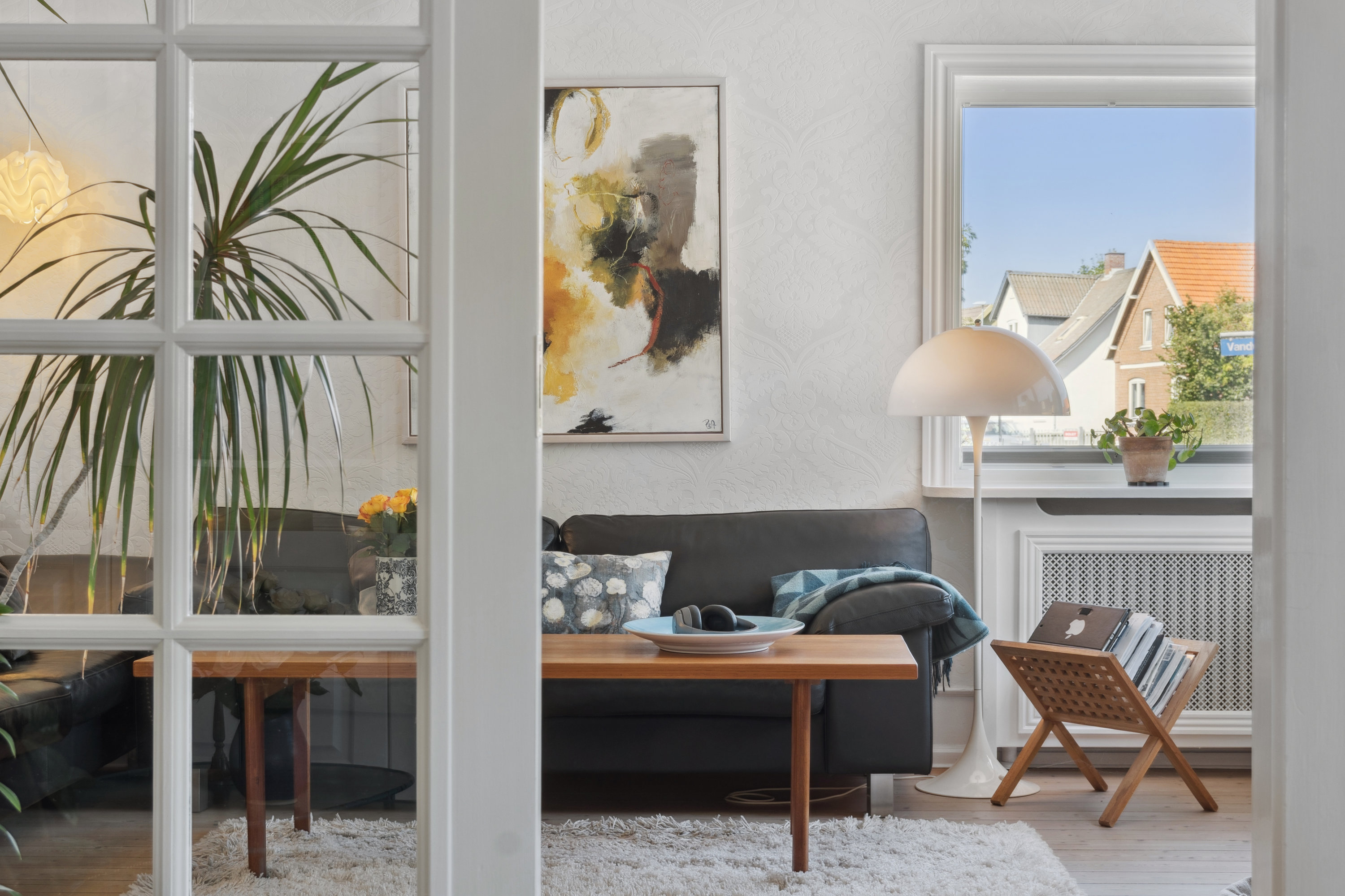 Fremhævet stue billede i fuldskærmstilstand. Billede af Nørrealle 25A, 7700 Thisted