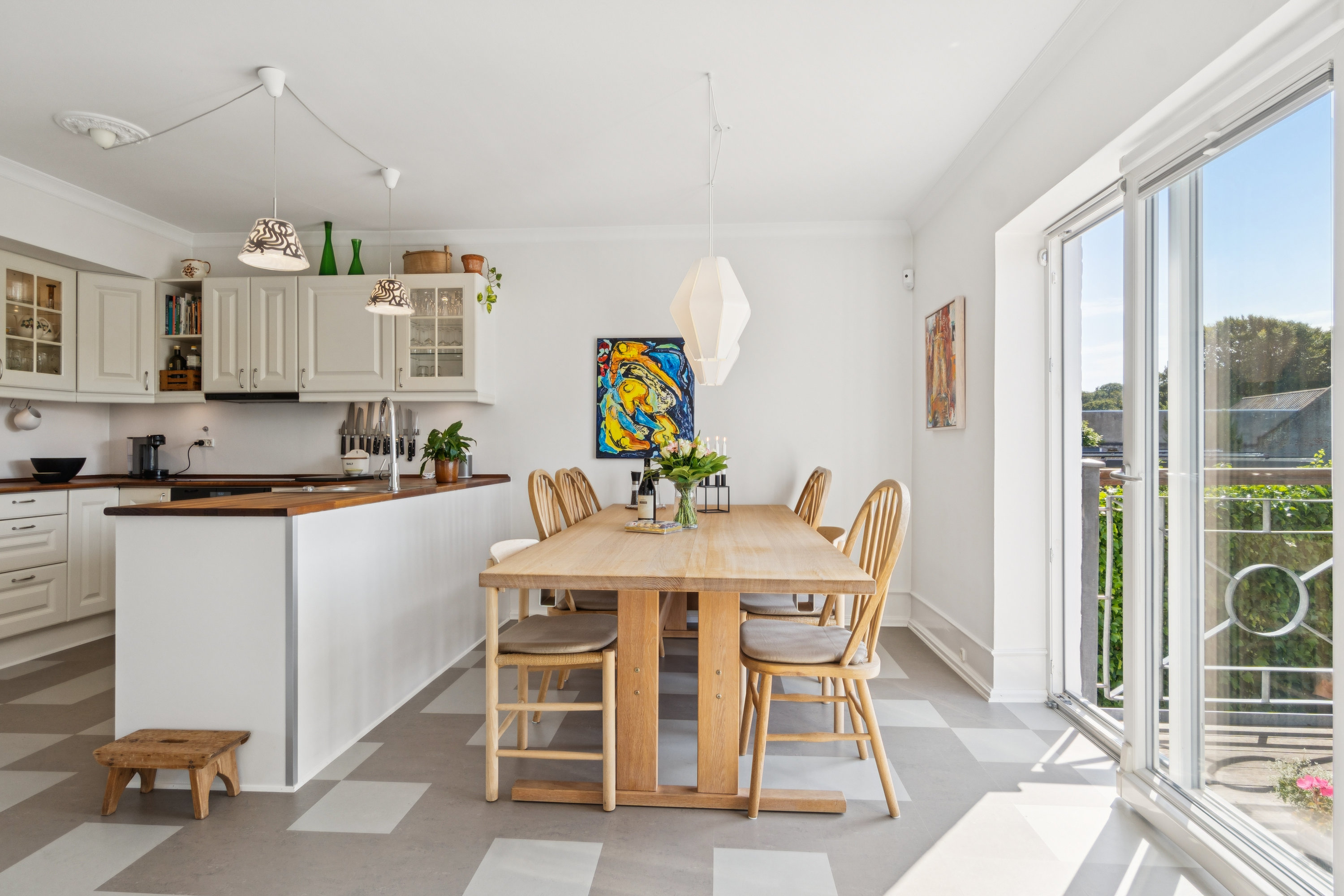 Fremhævet køkken billede i fuldskærmstilstand. Billede af Nørrealle 25A, 7700 Thisted