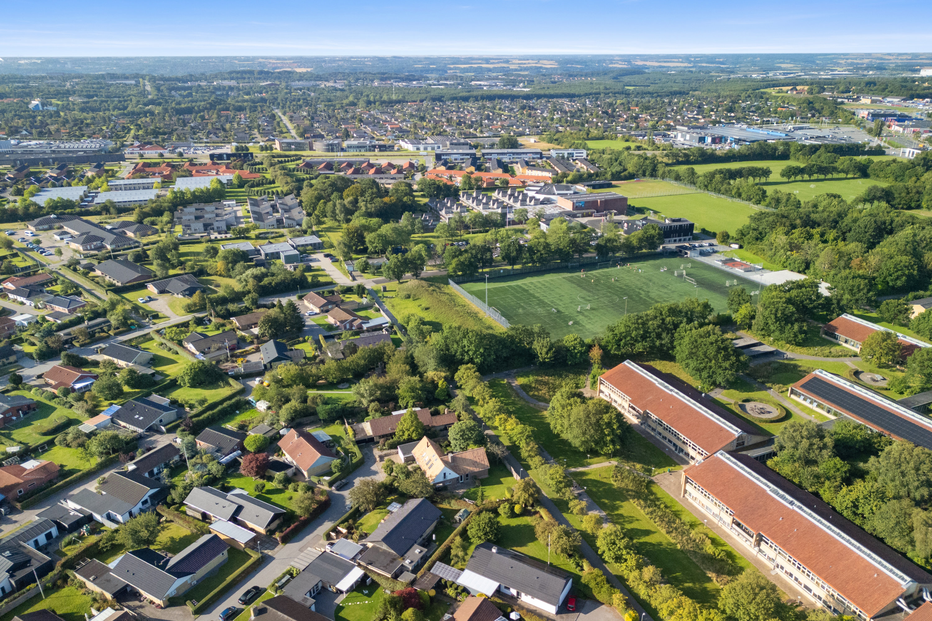 Fremhævet  billede i fuldskærmstilstand. Billede af Tåstumvænget 44, 8381 Tilst