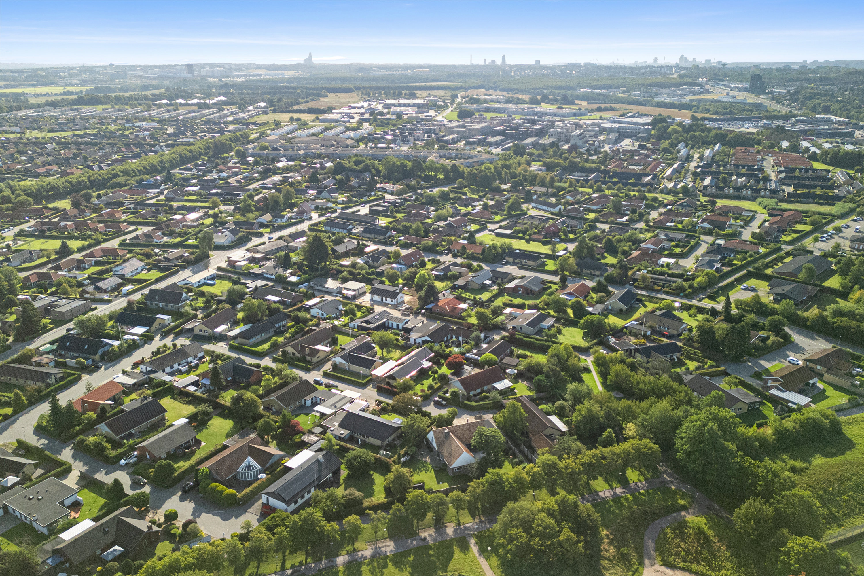 Fremhævet  billede i fuldskærmstilstand. Billede af Tåstumvænget 44, 8381 Tilst