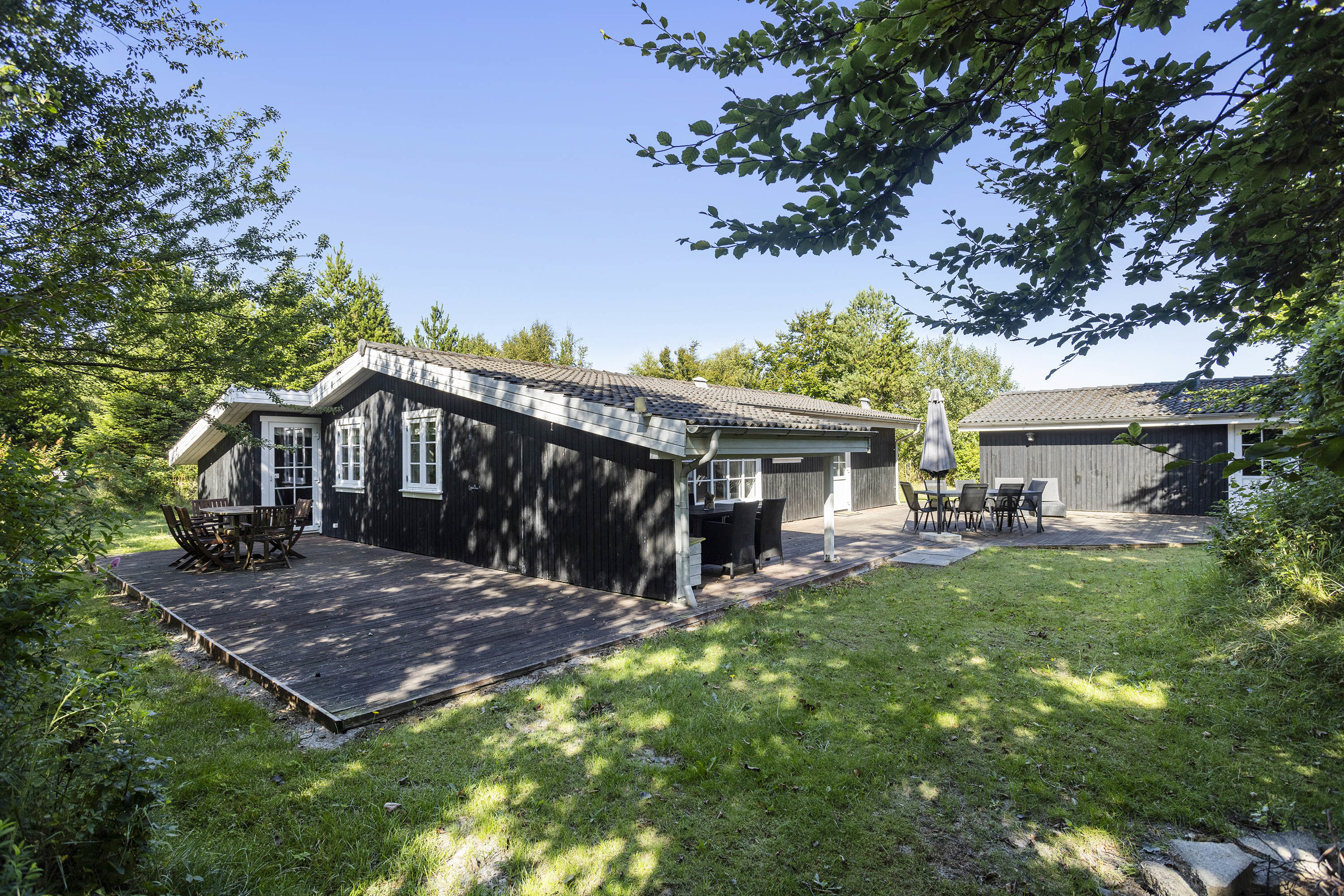 Fremhævet facade billede i fuldskærmstilstand. Billede af Fredvej 10, Lyngså, 9300 Sæby