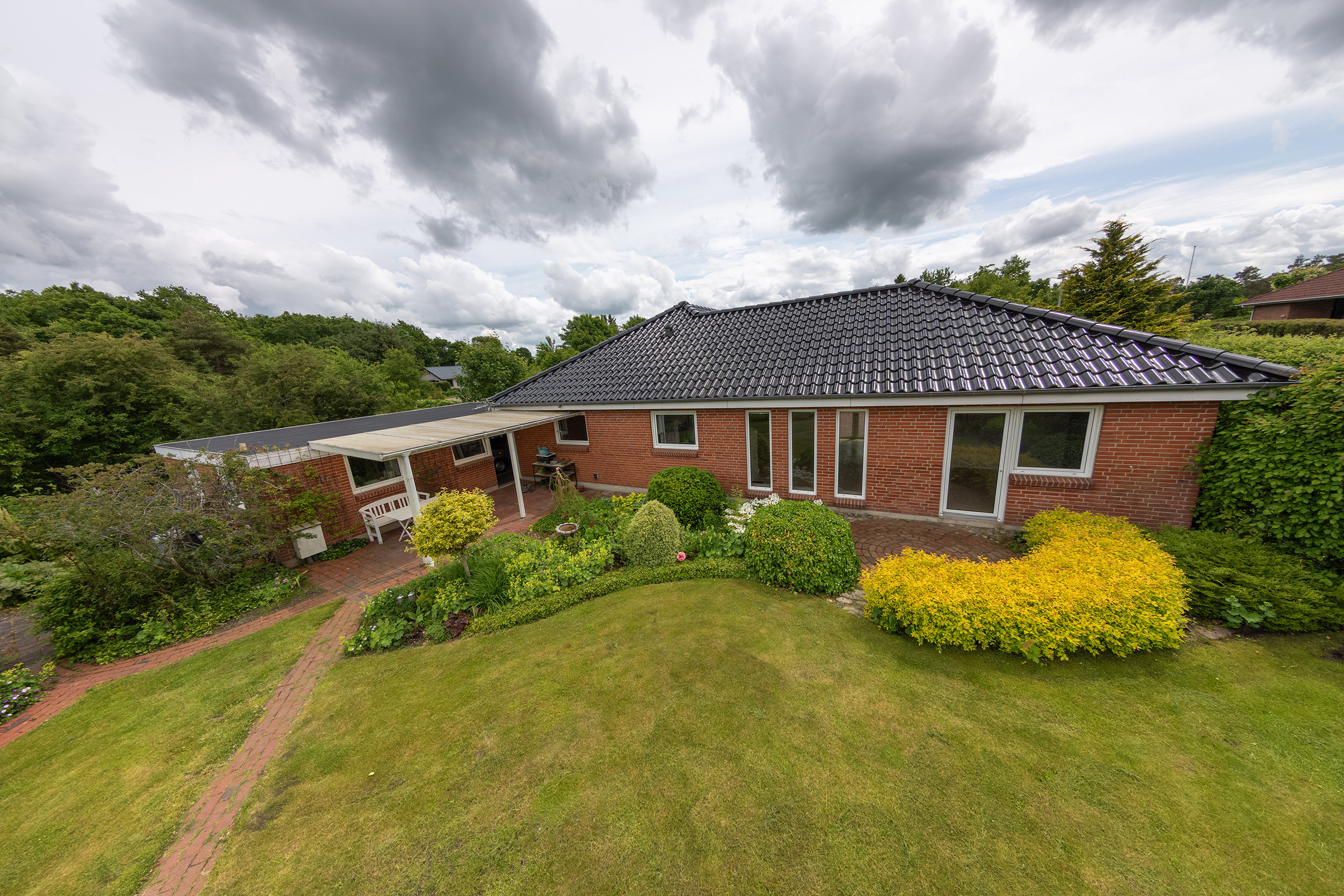 Fremhævet  billede i fuldskærmstilstand. Billede af Skovbrynet 8, 7280 Sønder Felding