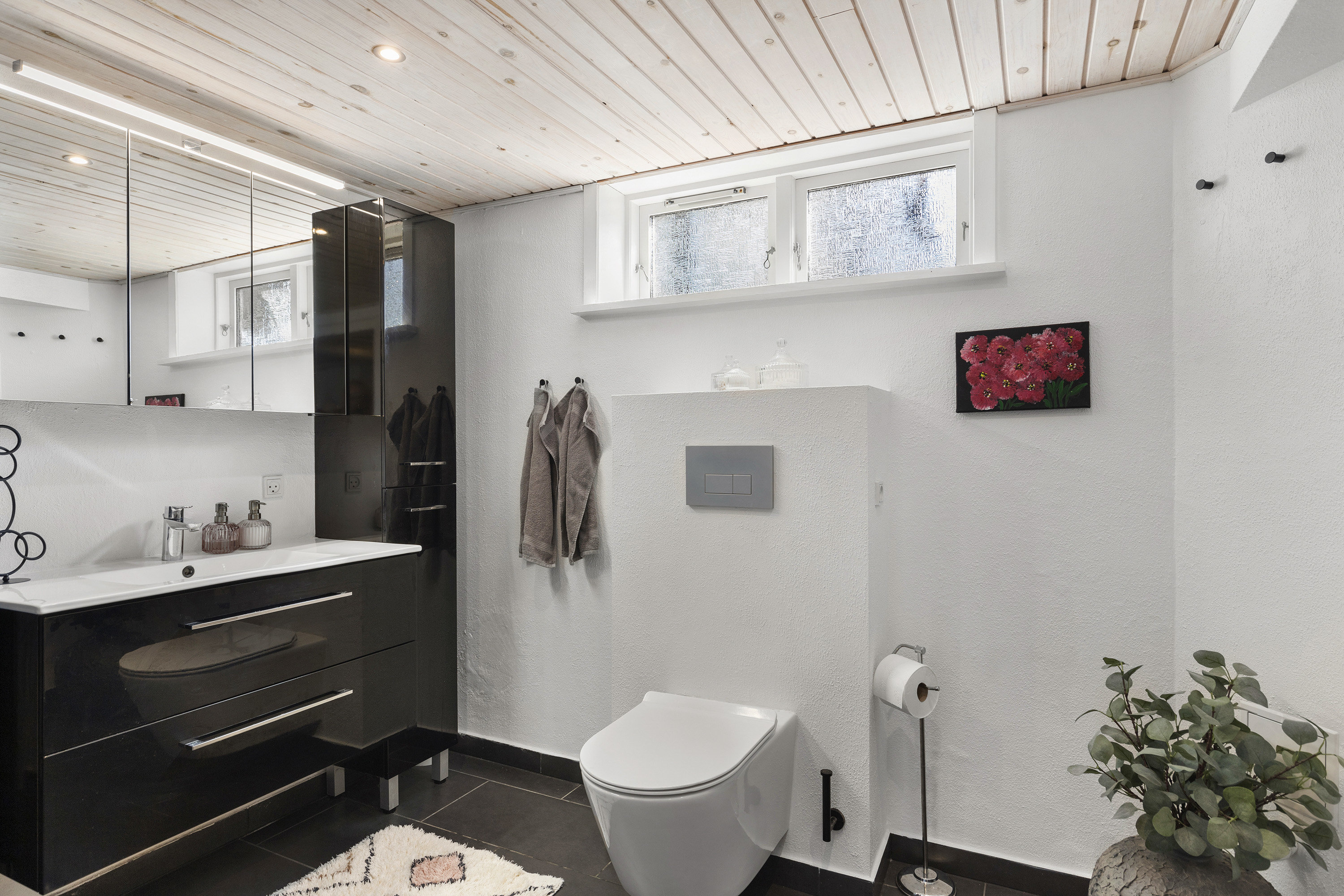 Fremhævet badeværelse billede i fuldskærmstilstand. Billede af Smalbyvej 50, 9700 Brønderslev