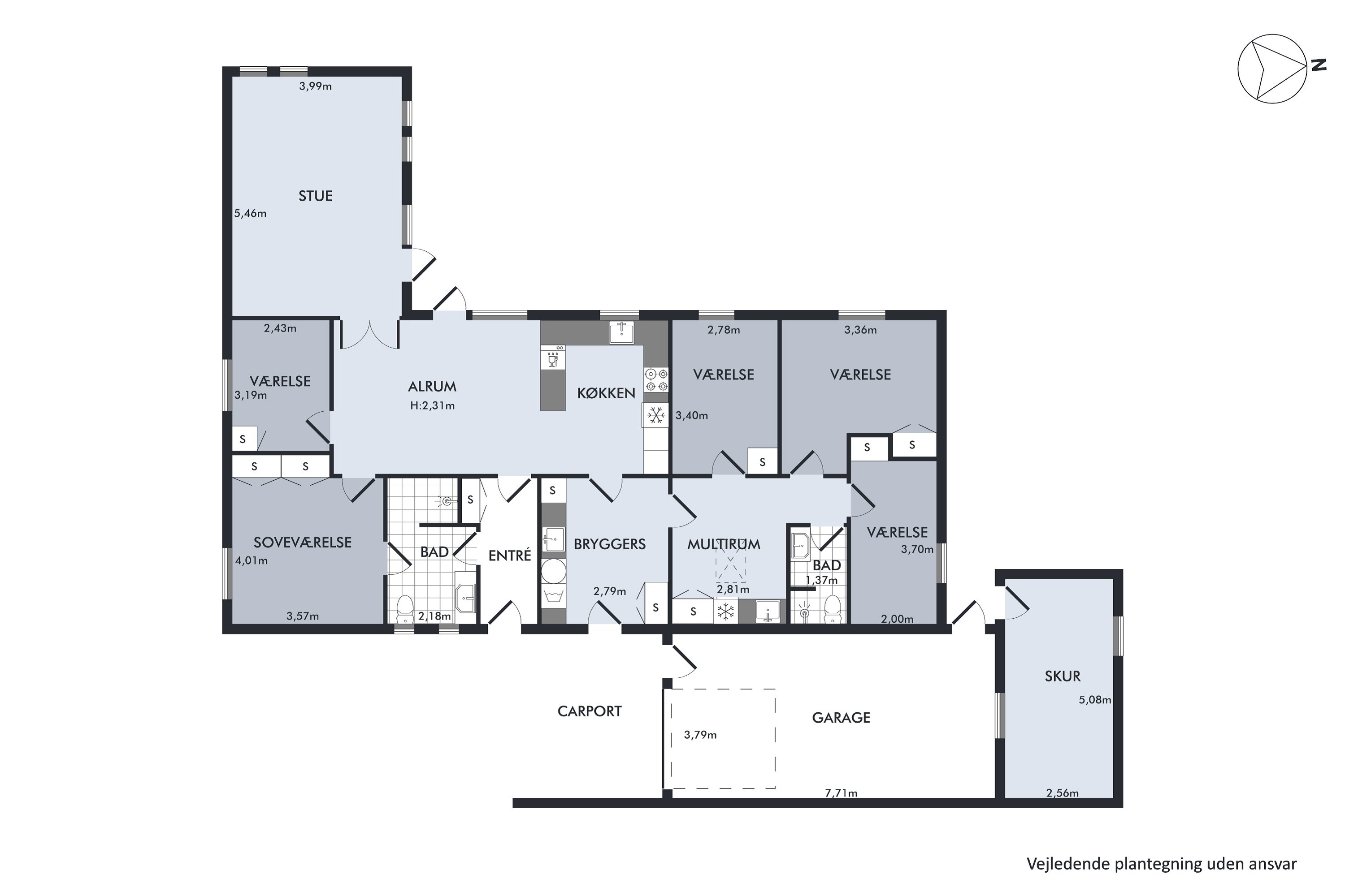 Plantegninger billede af Søparken 10, 6862 Tistrup