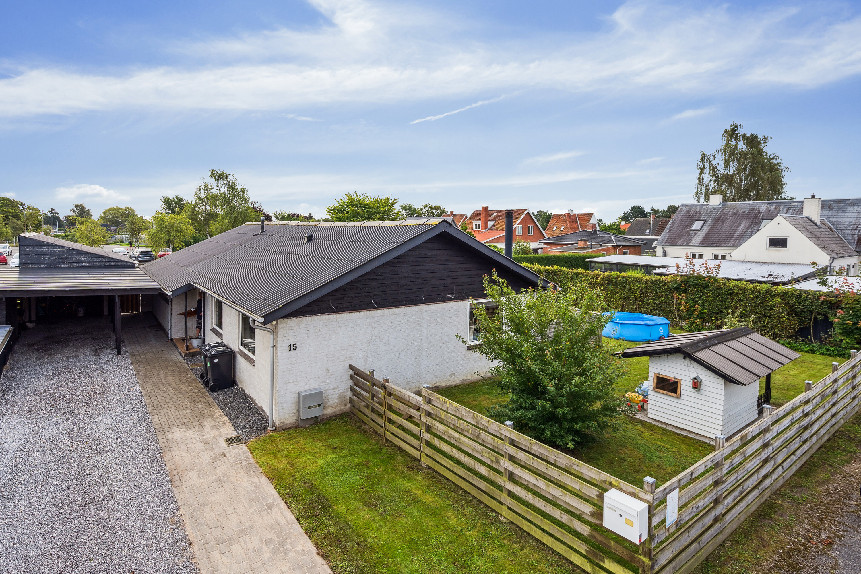 Fremhævet set fra vejen billede i fuldskærmstilstand. Billede af Mads Hansensvej 15, 5762 Vester Skerninge