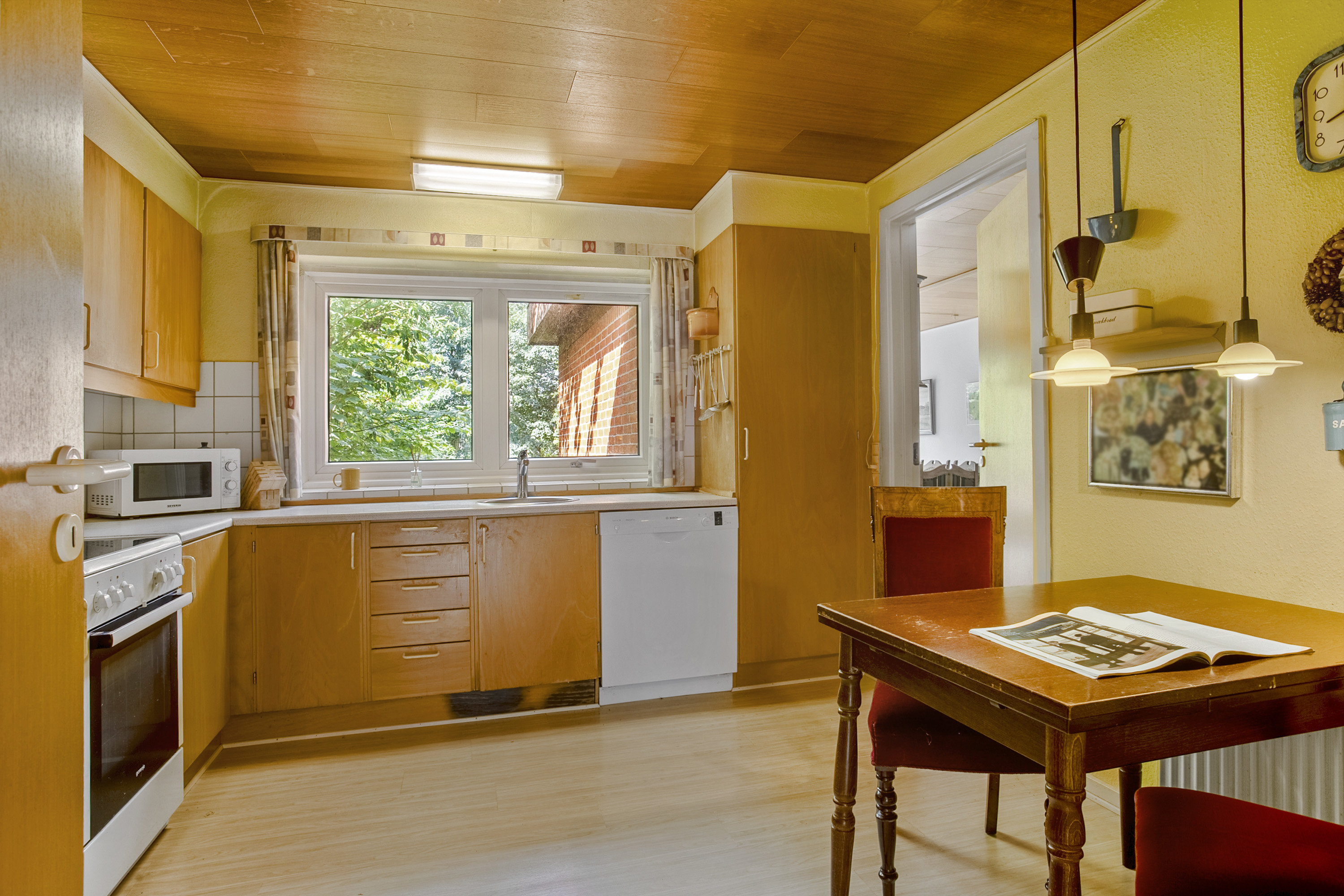 Fremhævet køkken billede i fuldskærmstilstand. Billede af Okslundvej 23, Lindknud, 6650 Brørup