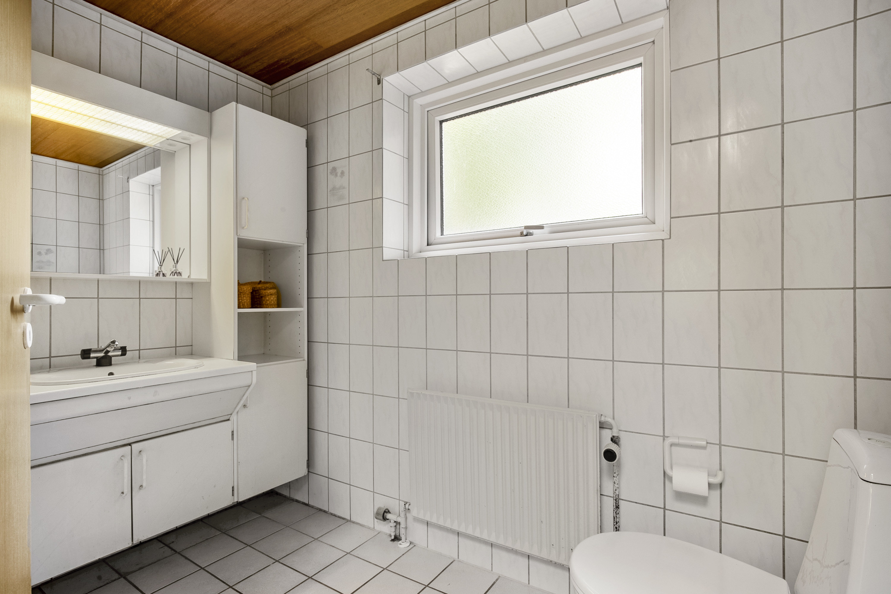 Fremhævet badeværelse billede i fuldskærmstilstand. Billede af Okslundvej 23, Lindknud, 6650 Brørup