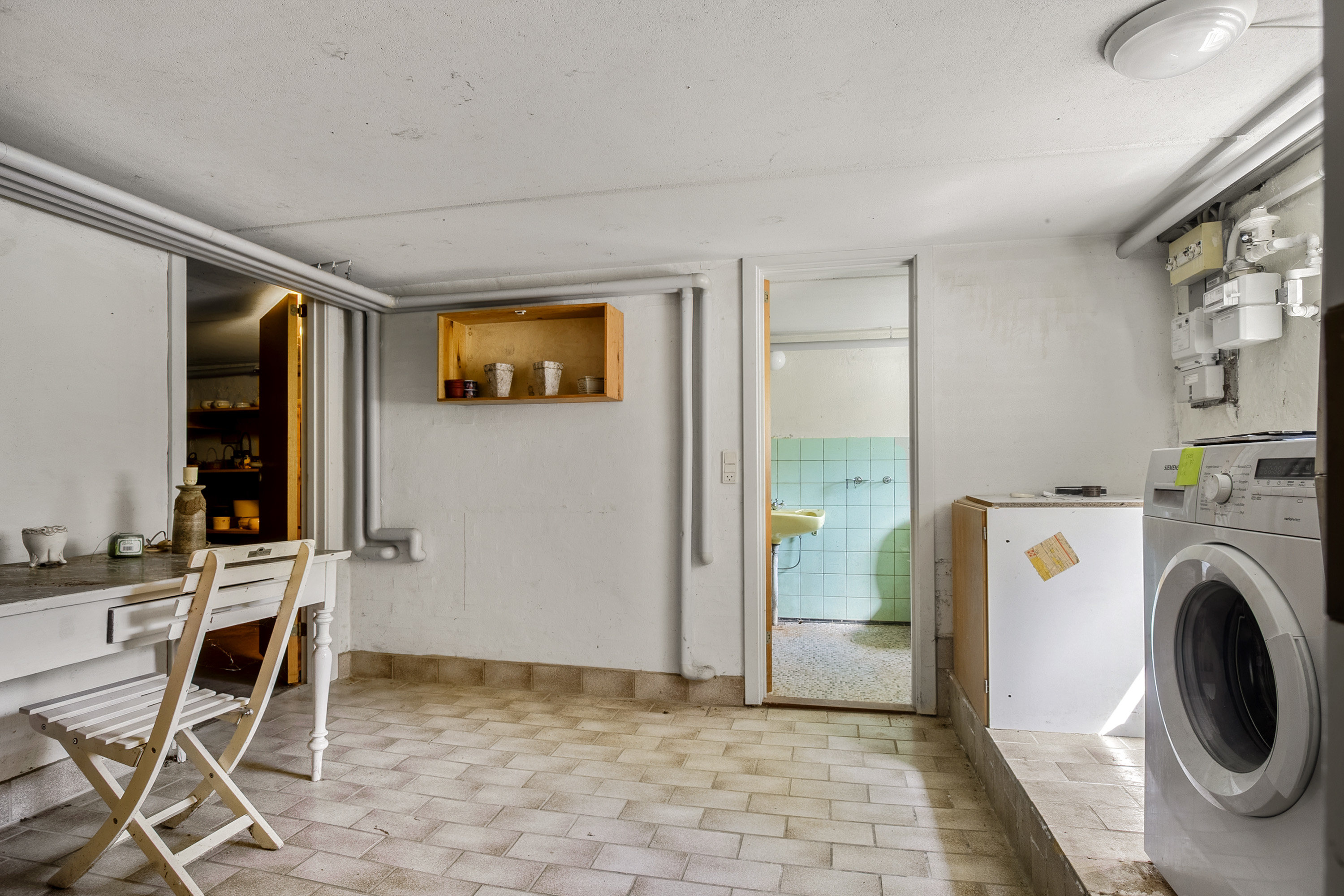 Fremhævet vaskerum billede i fuldskærmstilstand. Billede af Okslundvej 23, Lindknud, 6650 Brørup