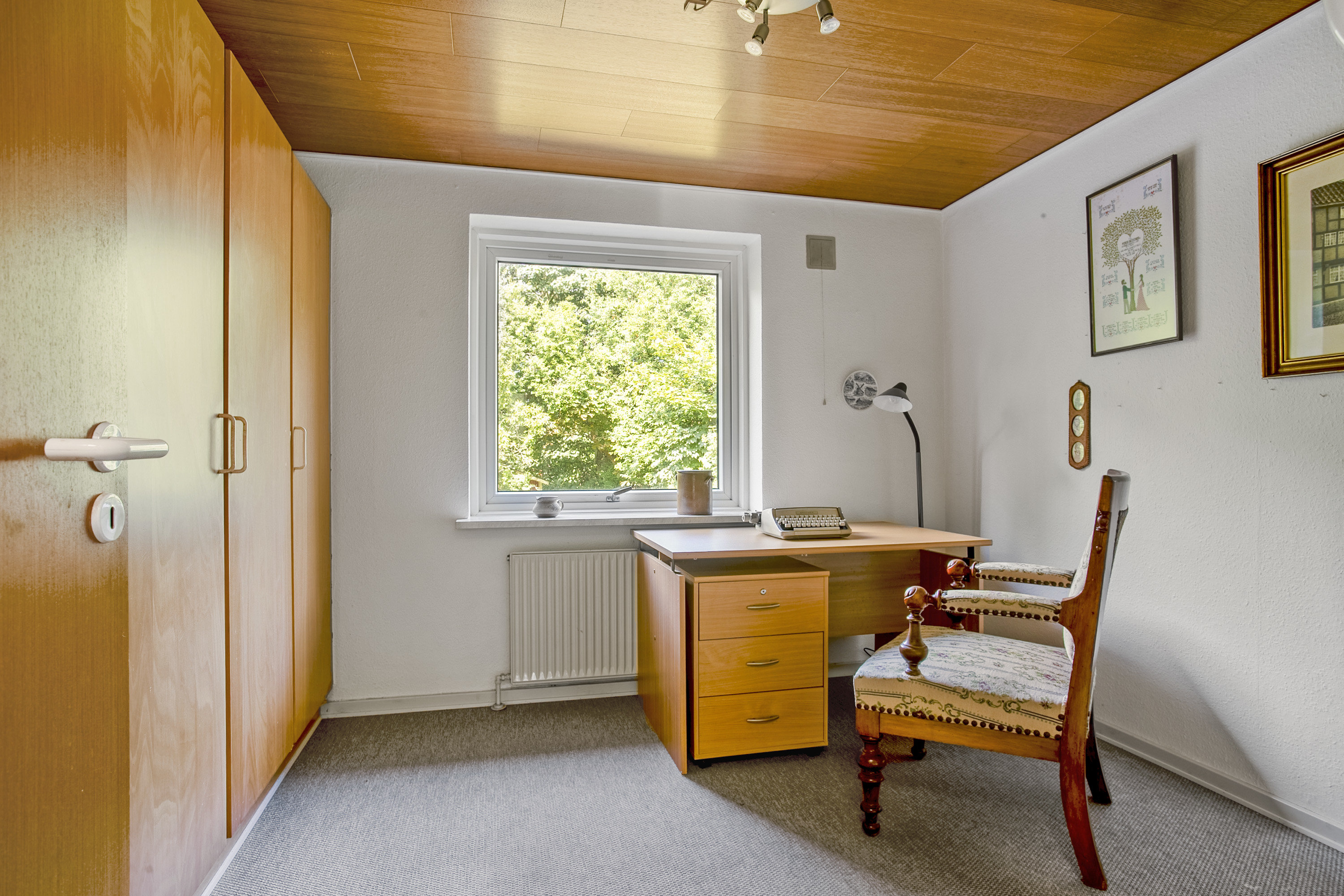 Fremhævet soveværelse billede i fuldskærmstilstand. Billede af Okslundvej 23, Lindknud, 6650 Brørup