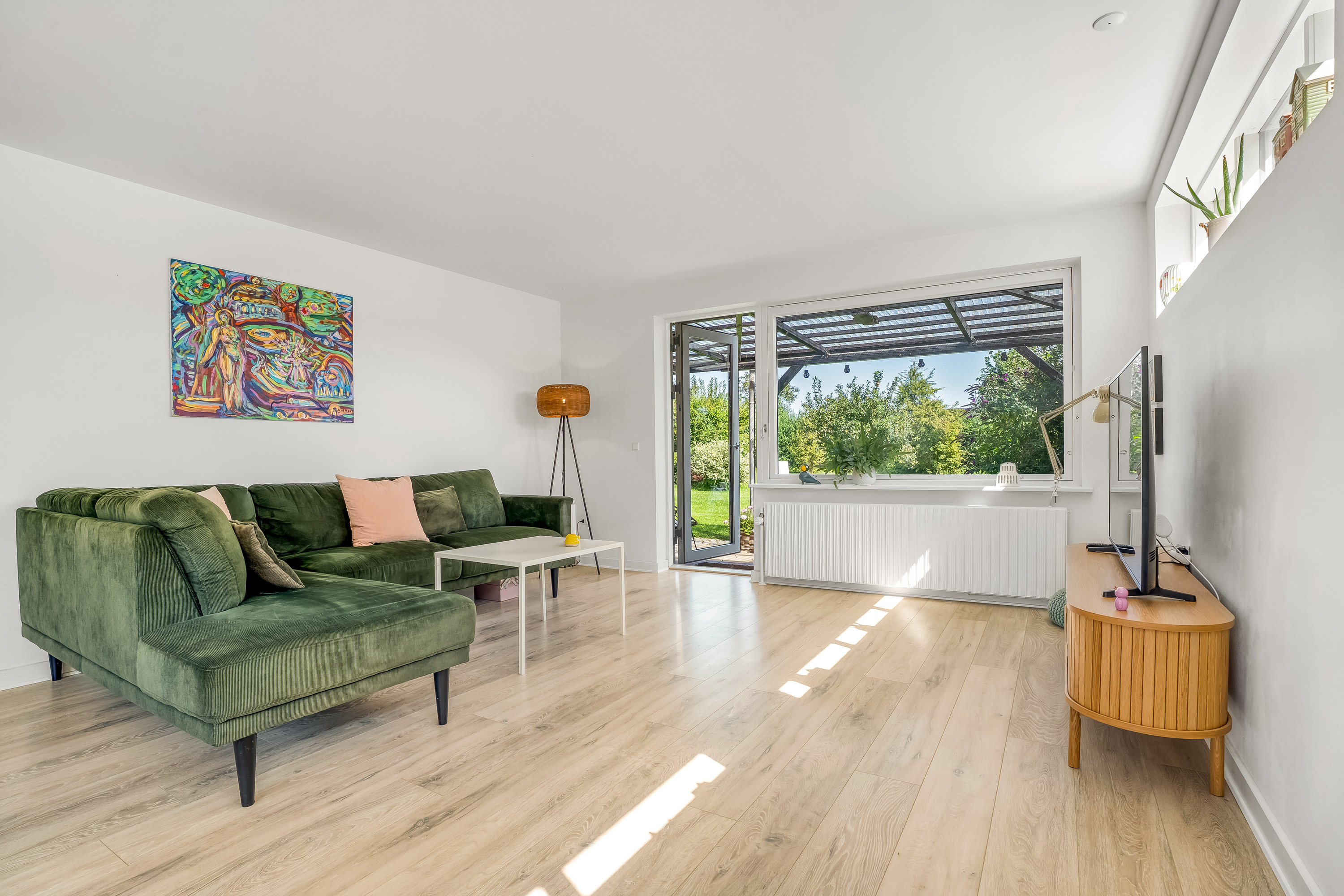 Fremhævet stue billede i fuldskærmstilstand. Billede af Monrads Vej 8, 4930 Maribo