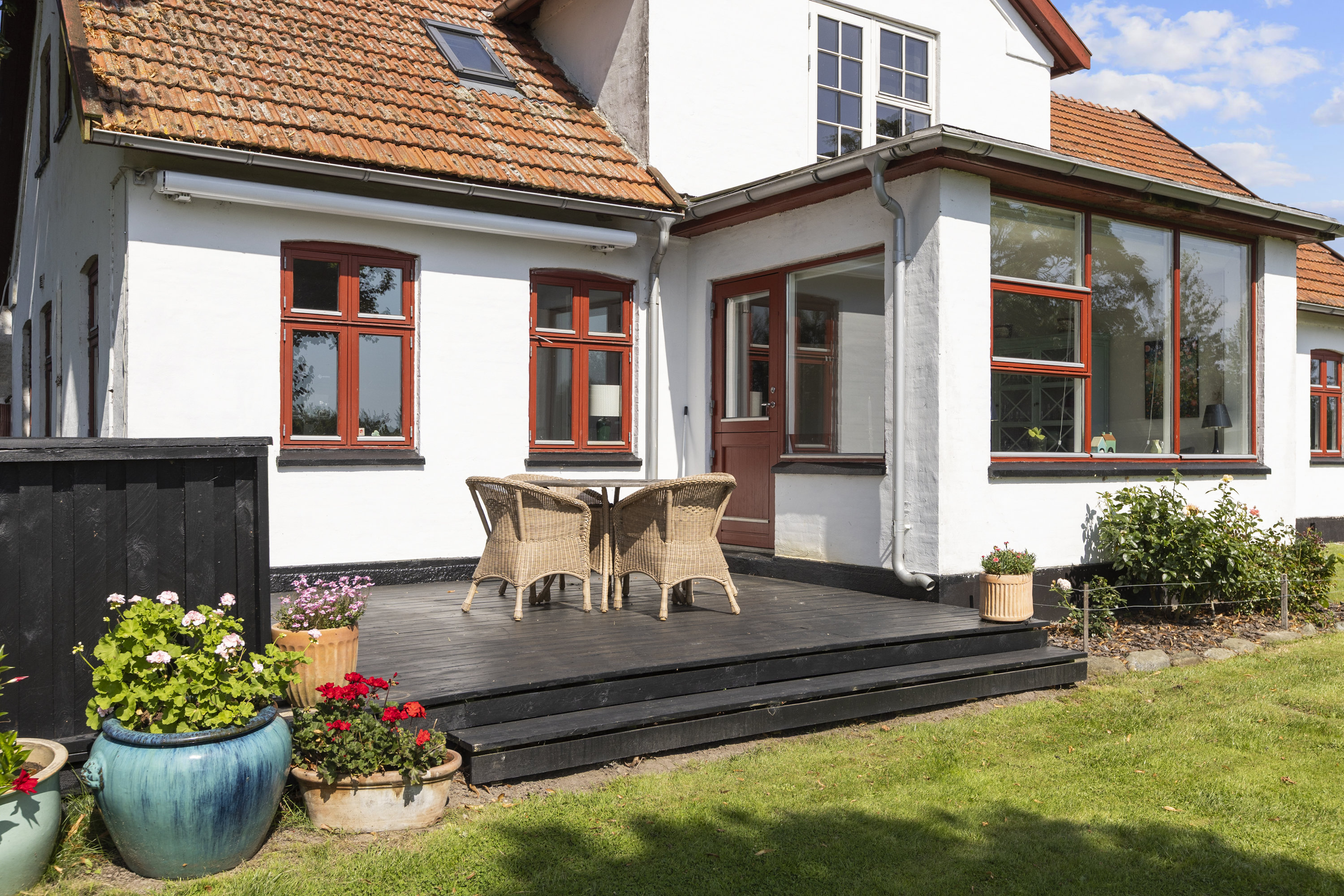 Fremhævet terrasse billede i fuldskærmstilstand. Billede af Stenbjærgvej 12, 4180 Sorø