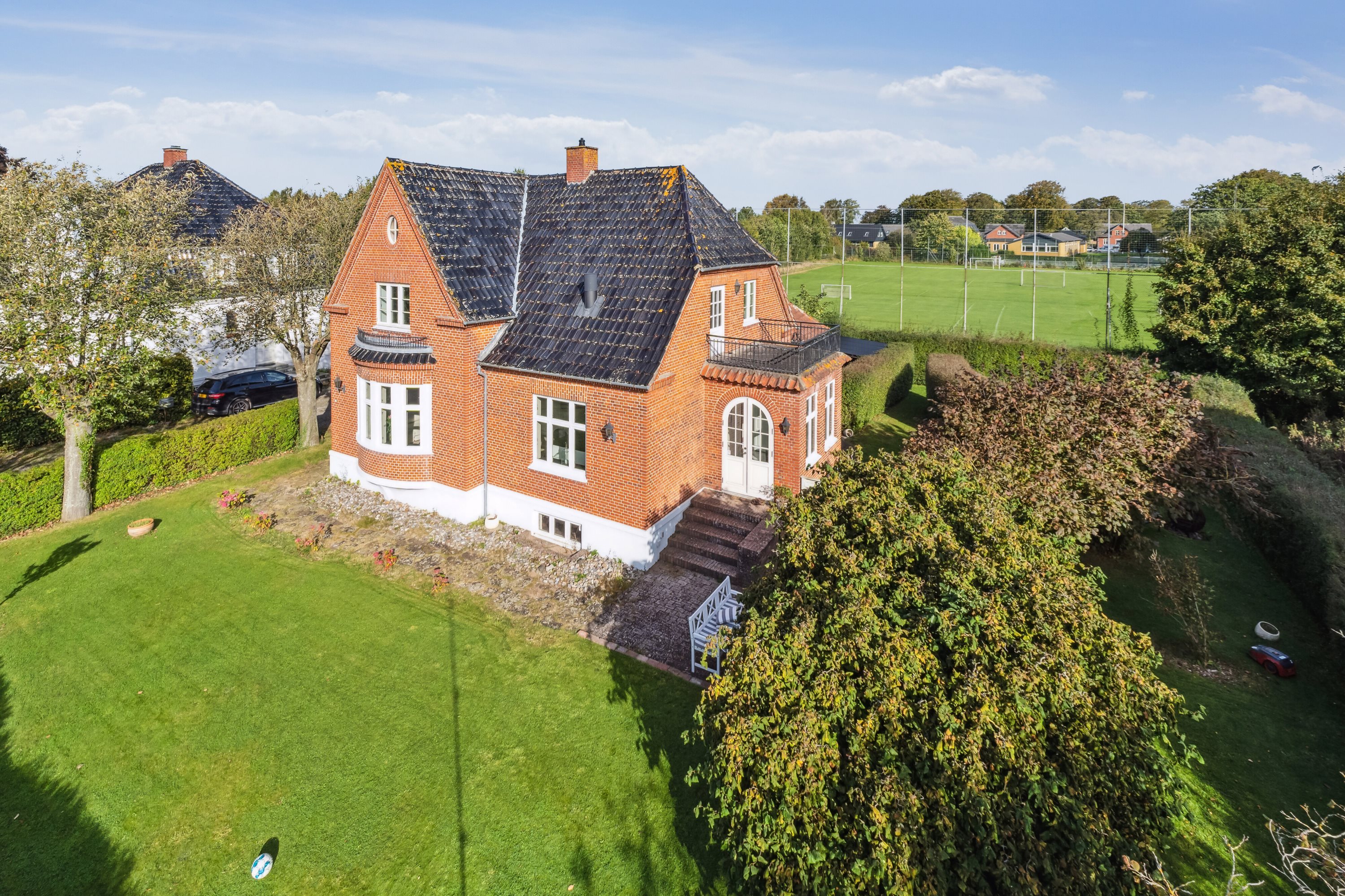 Miniaturebillede 1: set fra haven. Billede af Østergade 14, Særslev, 5471 Søndersø