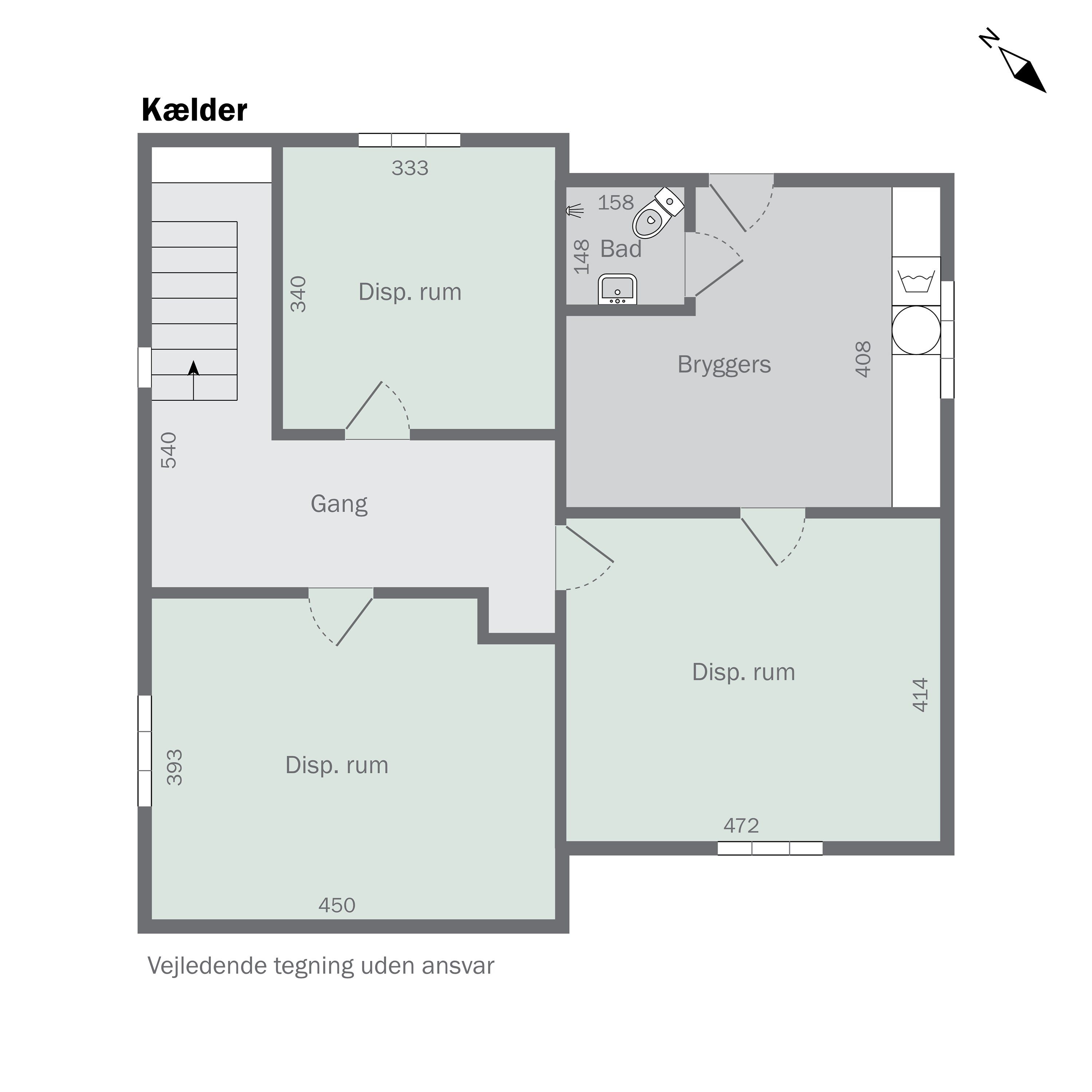 Plantegninger billede af Østergade 14, Særslev, 5471 Søndersø