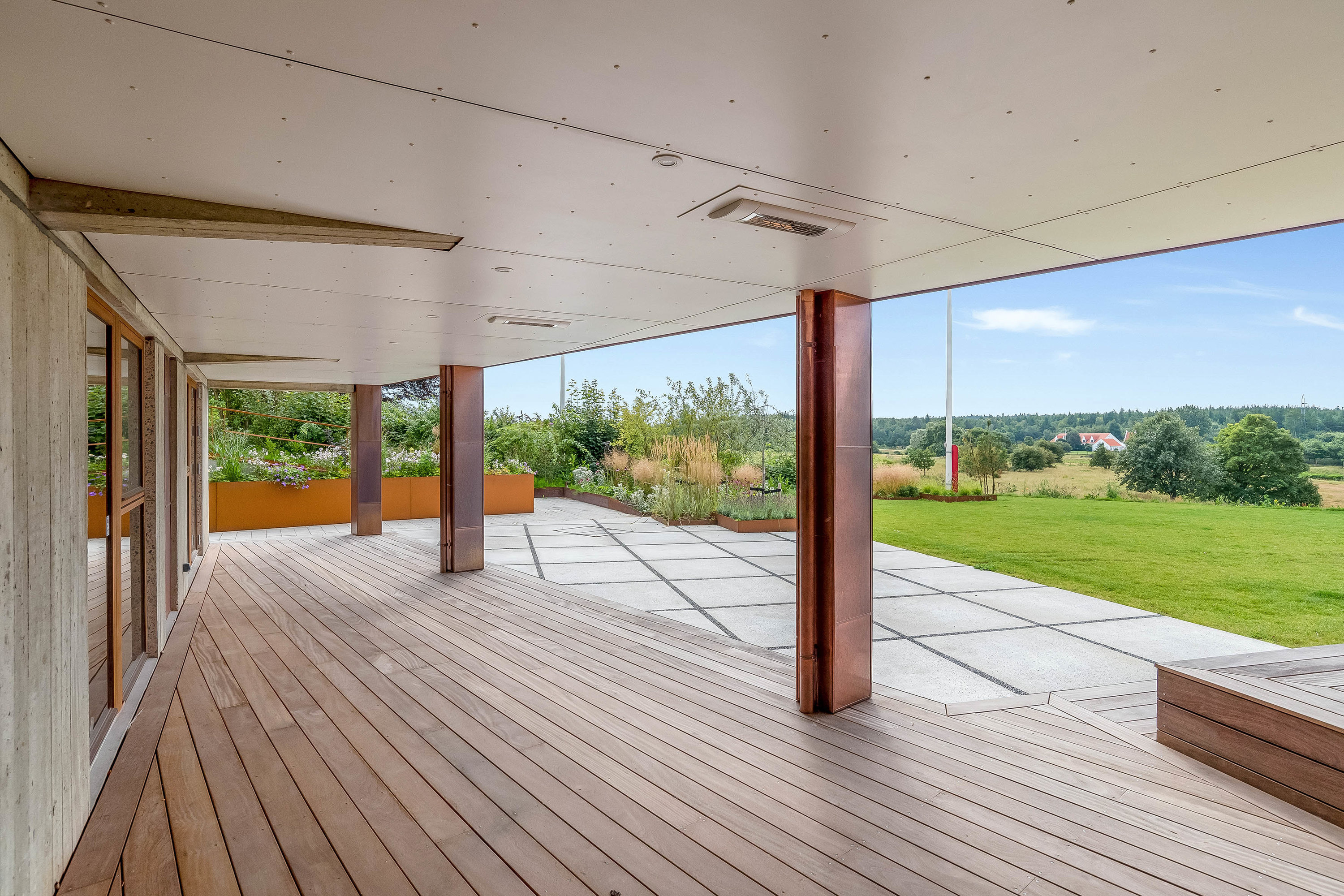 Fremhævet terrasse billede i fuldskærmstilstand. Billede af Høstvænget 14, 7500 Holstebro