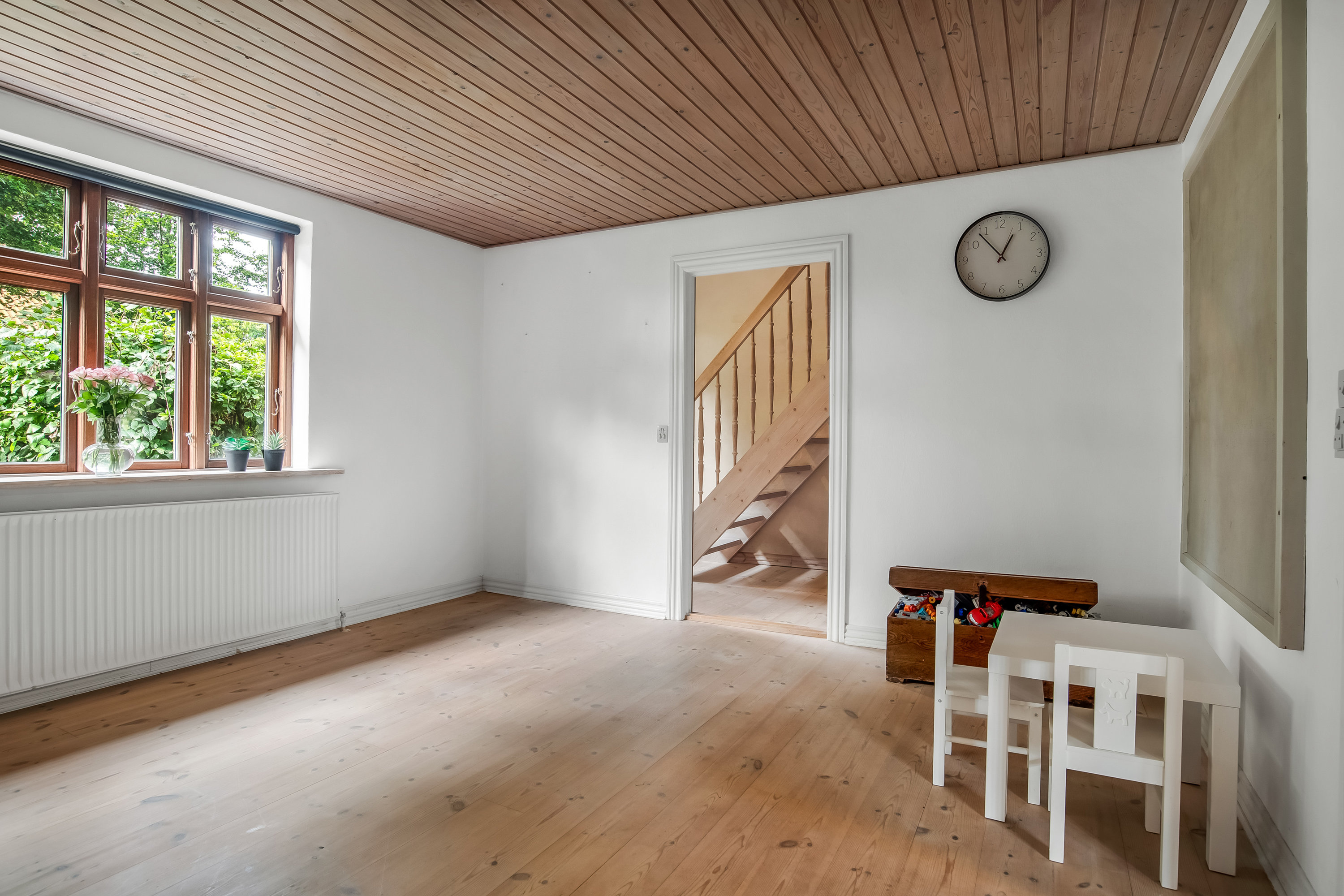 Fremhævet værelse billede i fuldskærmstilstand. Billede af Heldum Gamle Skole 4, Tørring, 7620 Lemvig