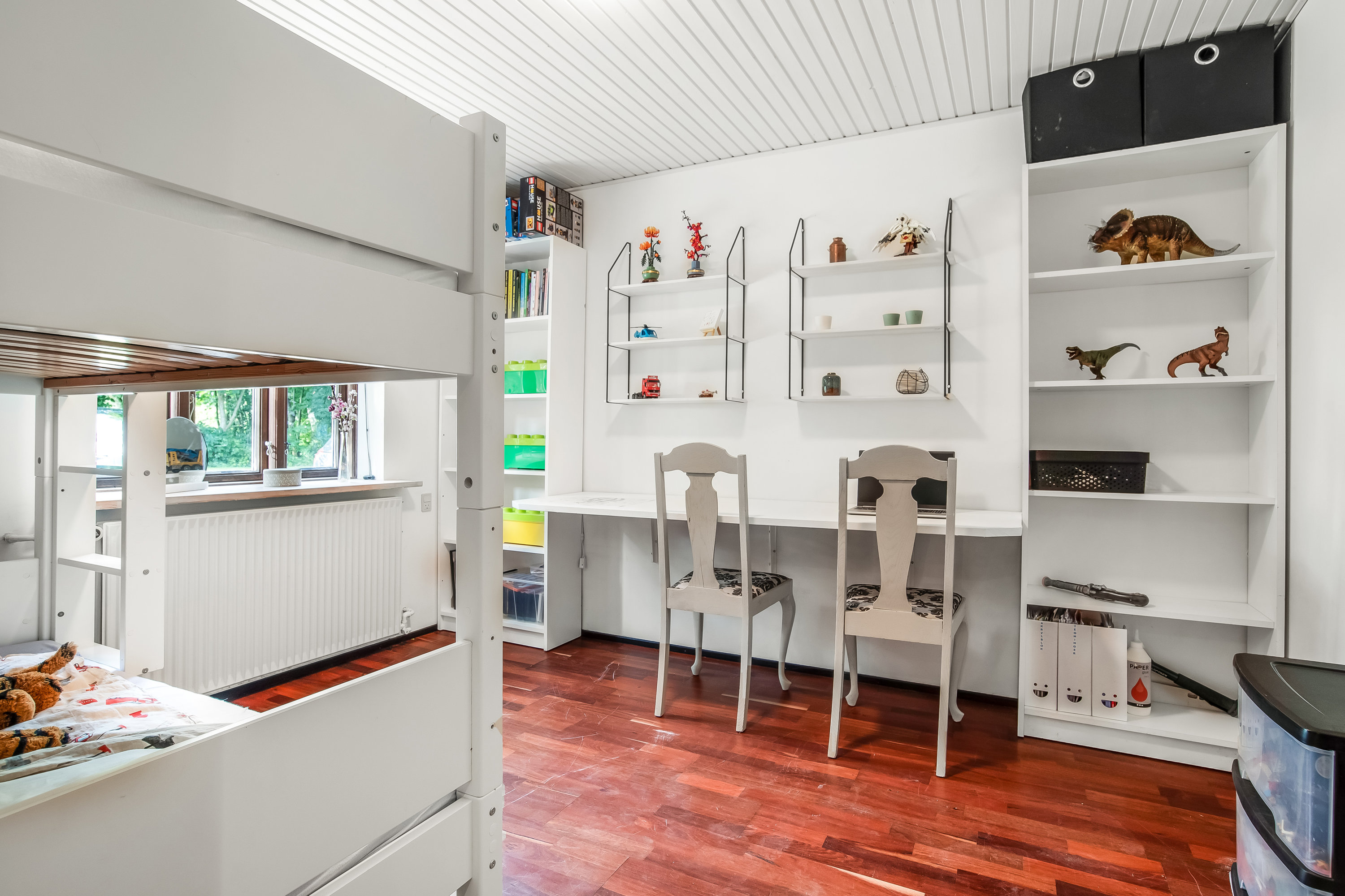 Fremhævet værelse billede i fuldskærmstilstand. Billede af Heldum Gamle Skole 4, Tørring, 7620 Lemvig