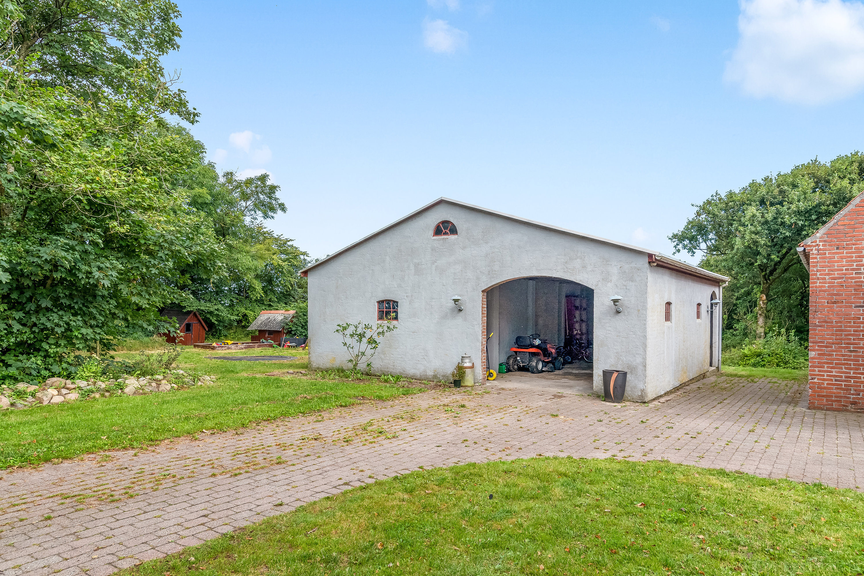 Fremhævet udhus billede i fuldskærmstilstand. Billede af Heldum Gamle Skole 4, Tørring, 7620 Lemvig