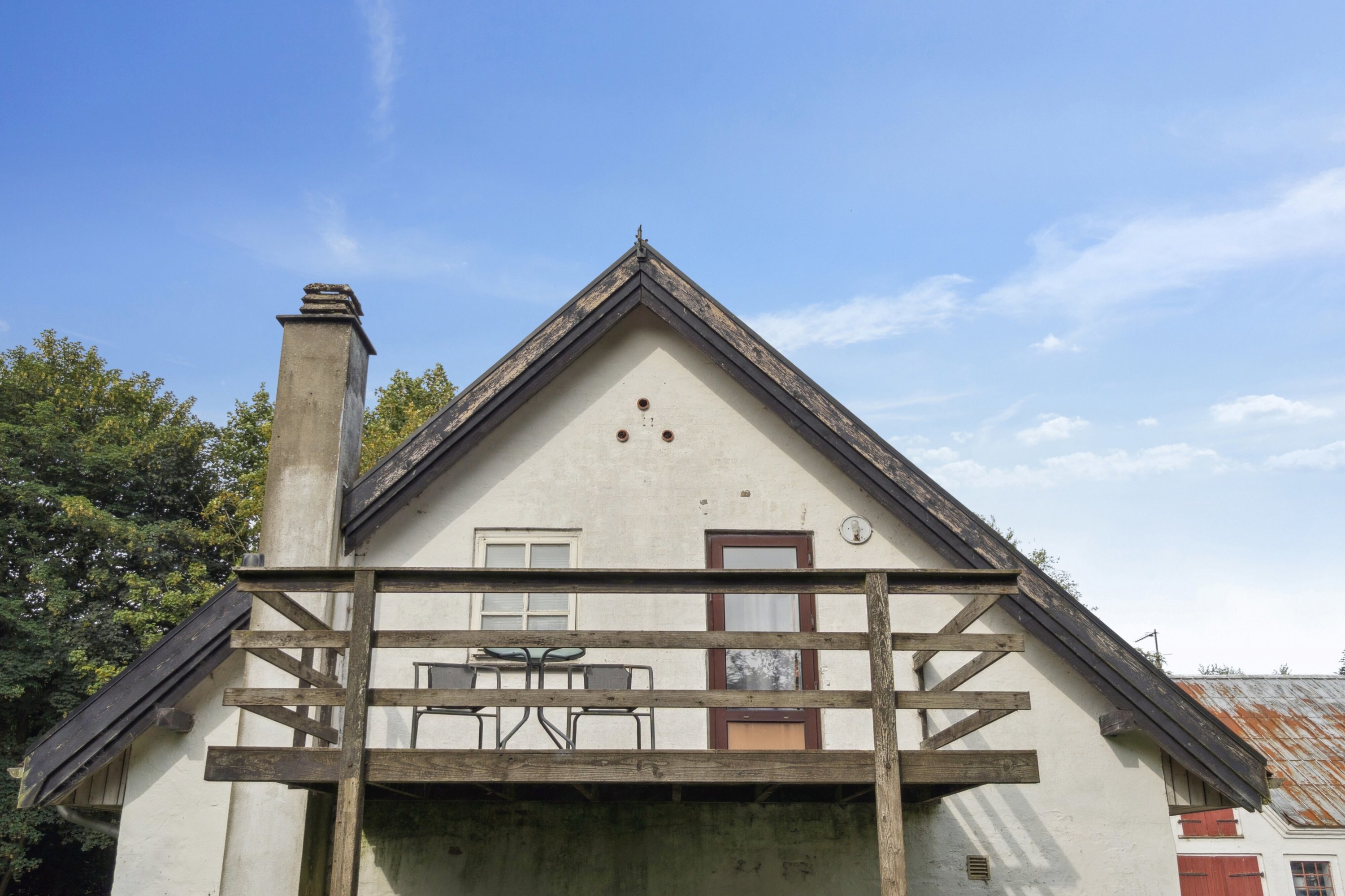 Fremhævet udendørs billede i fuldskærmstilstand. Billede af Tornum Skovvej 1, 6660 Lintrup