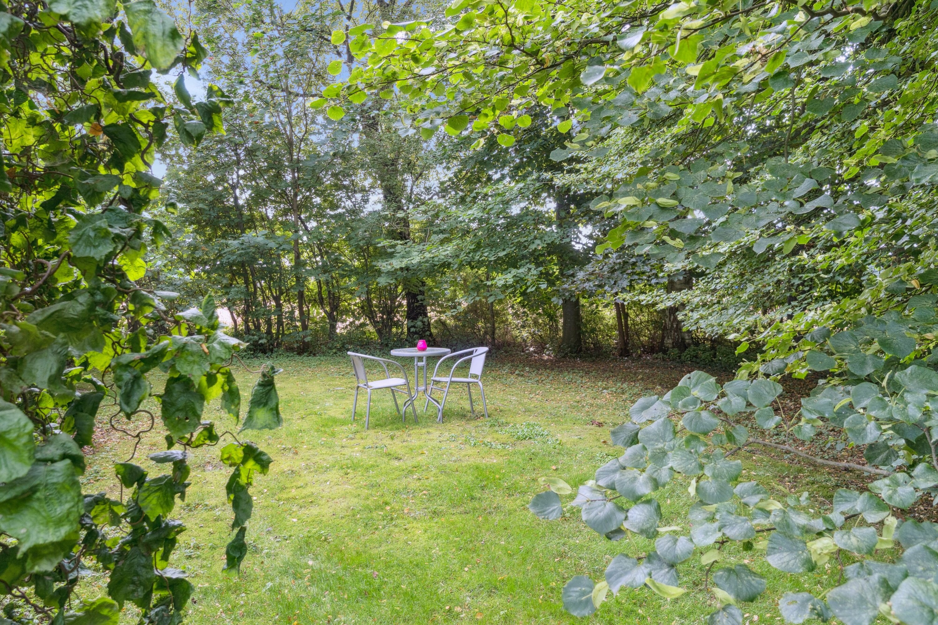 Fremhævet terrasse billede i fuldskærmstilstand. Billede af Tornum Skovvej 1, 6660 Lintrup