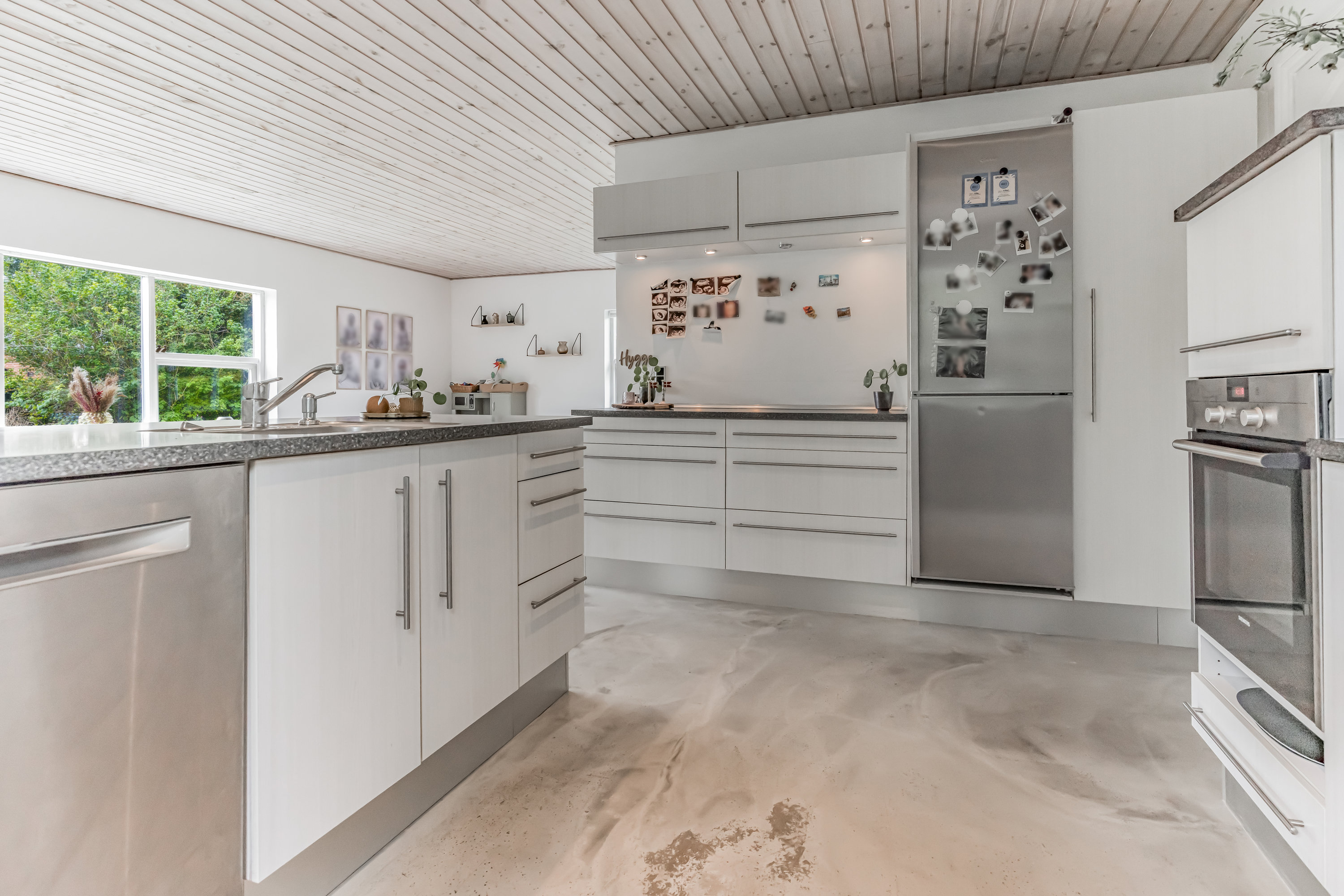 Fremhævet køkken billede i fuldskærmstilstand. Billede af Gudumvej 84, Vaarst, 9260 Gistrup