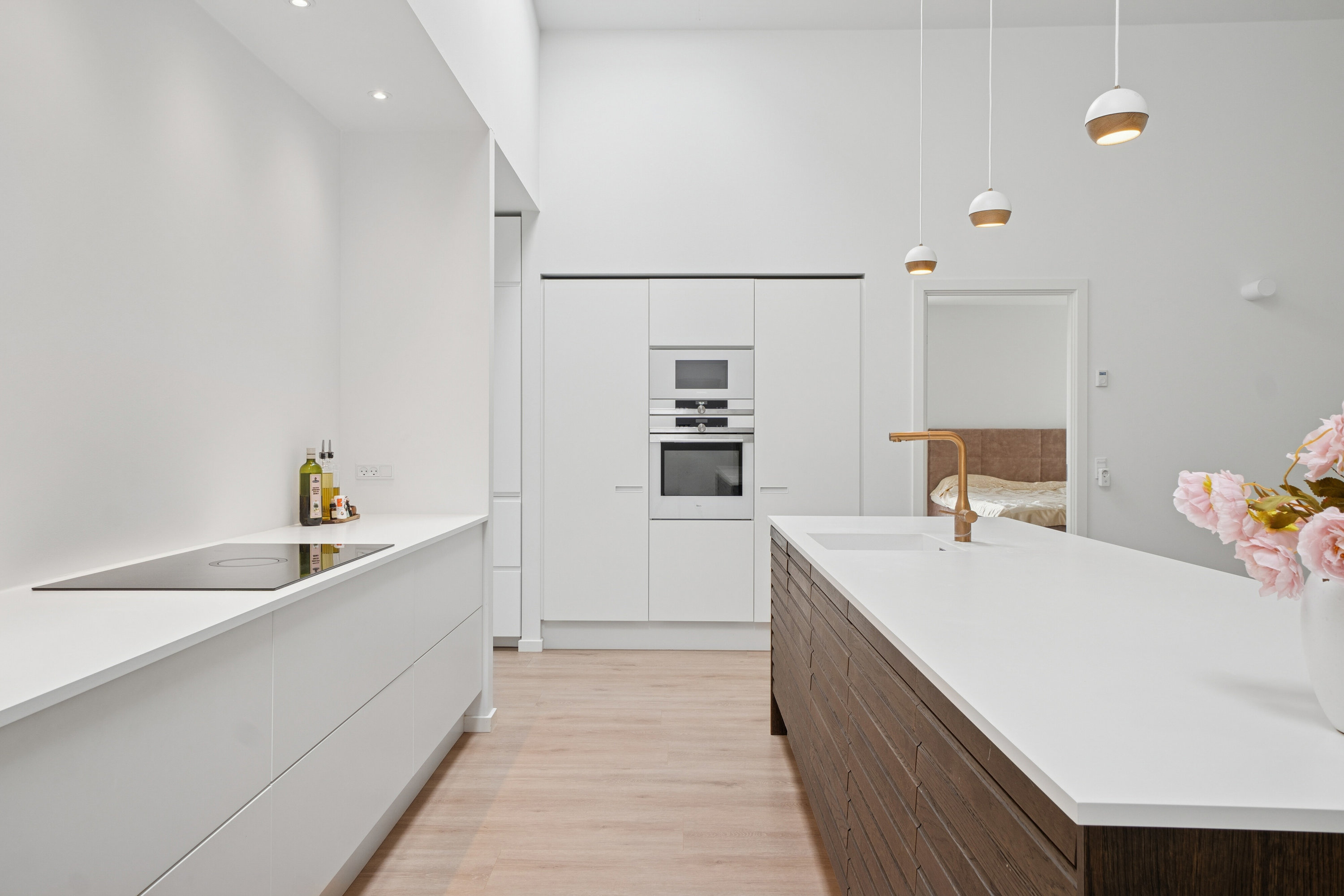 Fremhævet køkken billede i fuldskærmstilstand. Billede af Vestavej 18A, 4040 Jyllinge