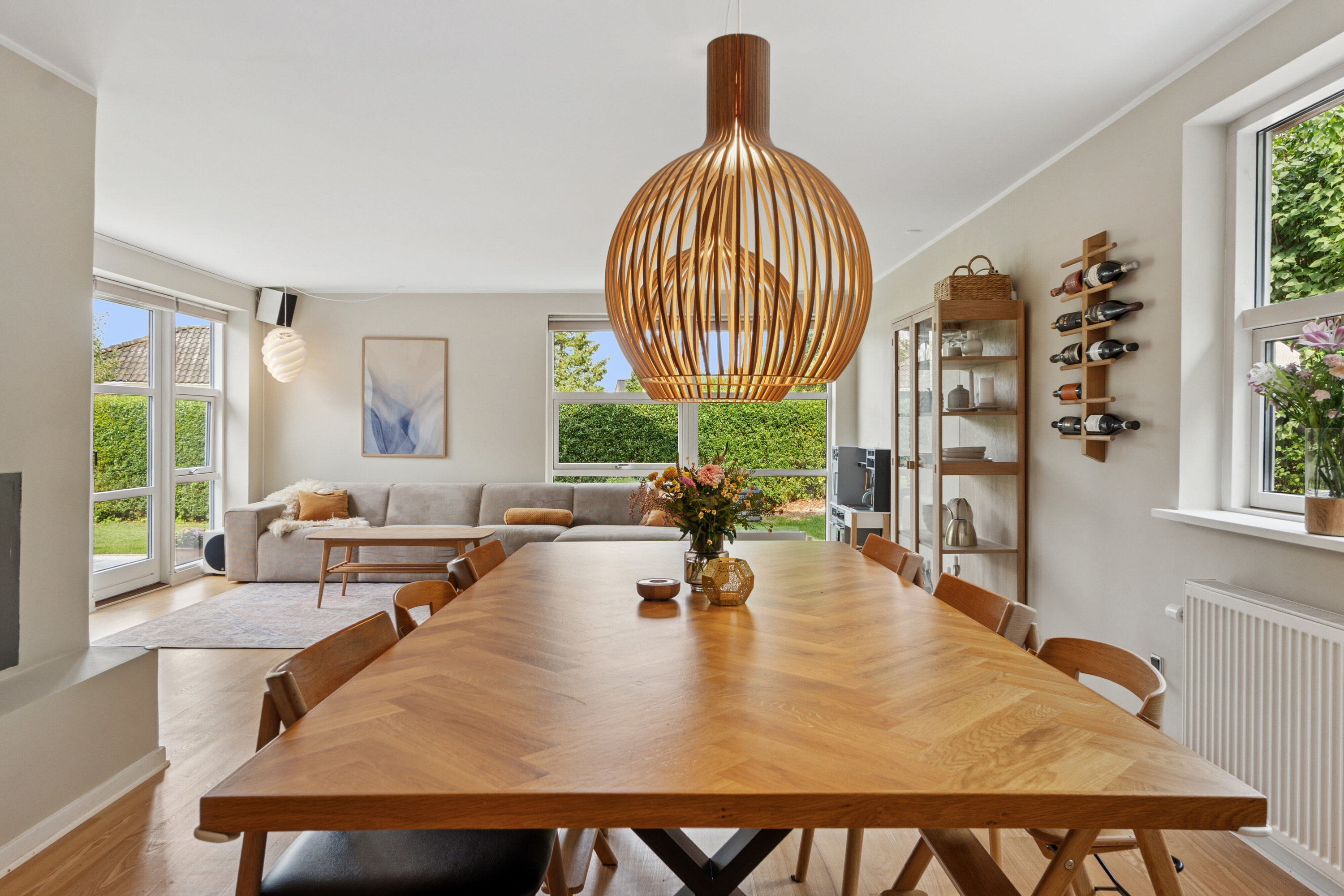 Fremhævet spisestue billede i fuldskærmstilstand. Billede af Søskrænten 6, Slukefter, 5210 Odense NV