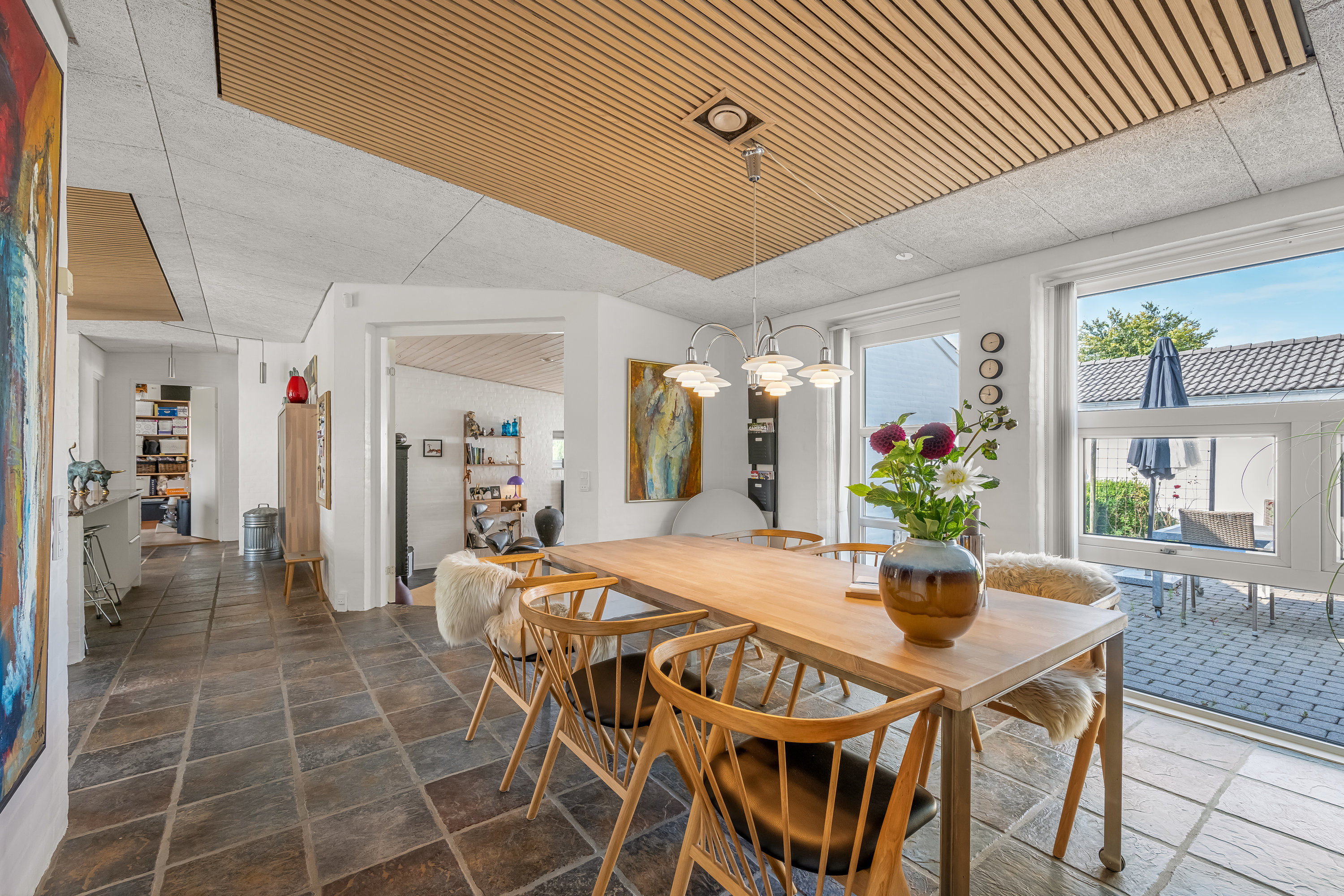 Fremhævet stue billede i fuldskærmstilstand. Billede af Langelandsgade 5, Rindum, 6950 Ringkøbing