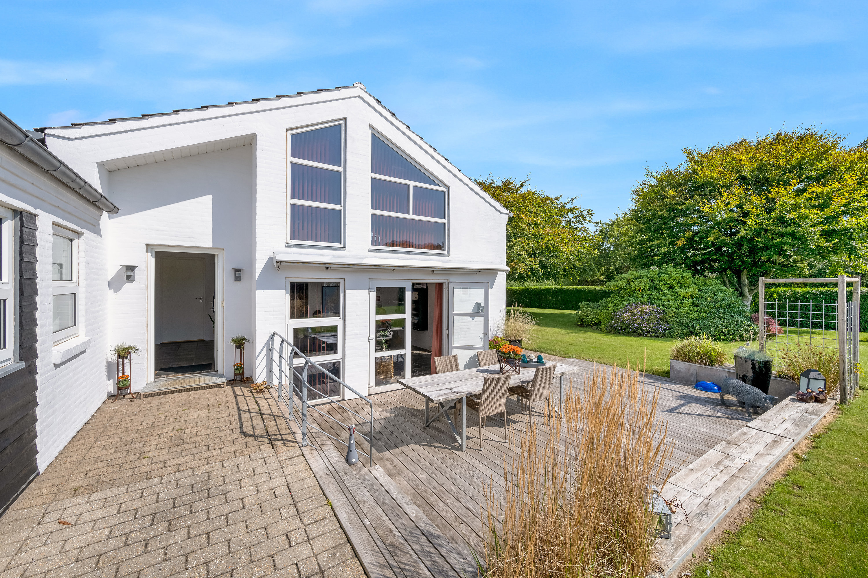 Fremhævet terrasse billede i fuldskærmstilstand. Billede af Langelandsgade 5, Rindum, 6950 Ringkøbing