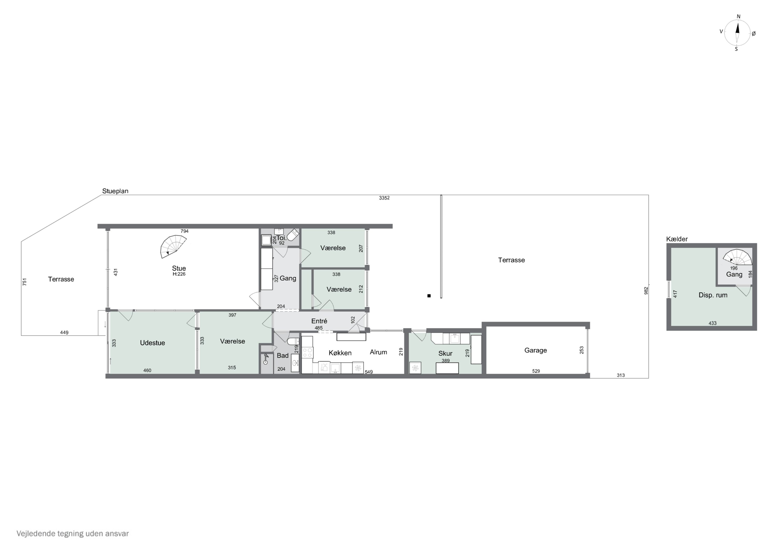 Plantegninger billede af Tybrindvænget 16, 5230 Odense M