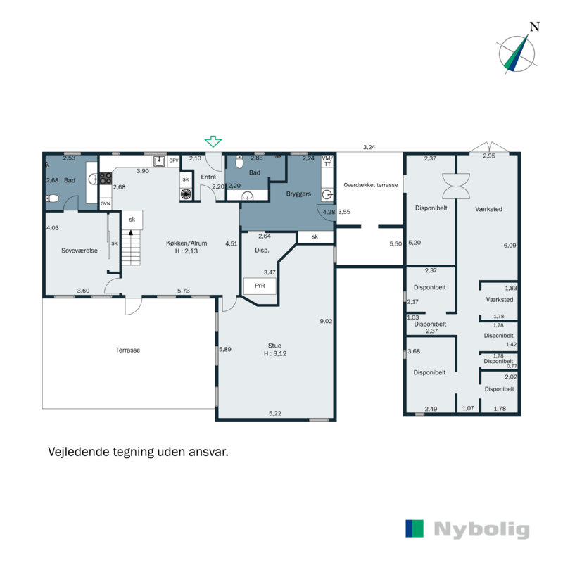 Plantegninger billede af Toldvejen 29, Boulstrup, 8300 Odder