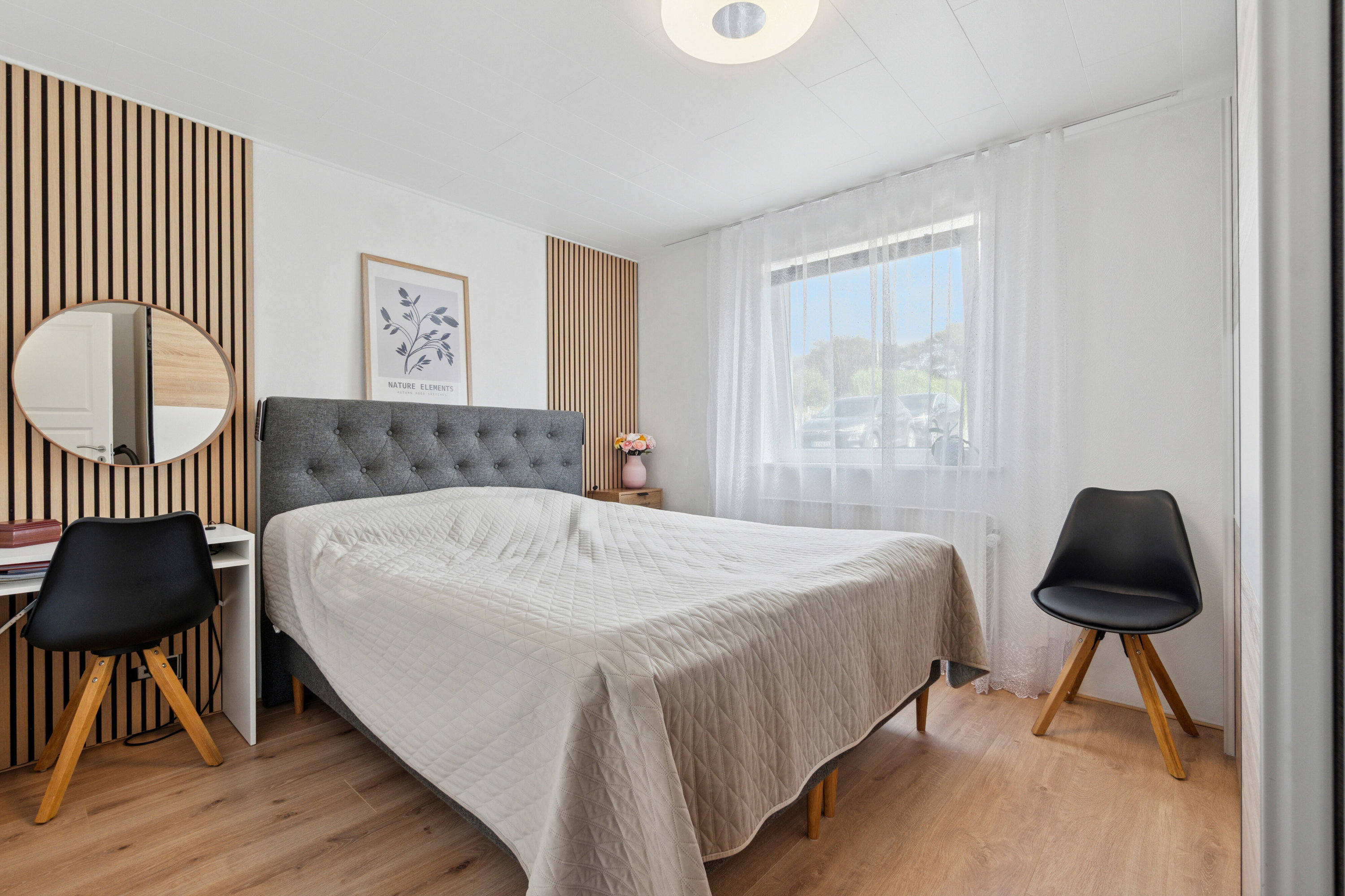 Fremhævet soveværelse billede i fuldskærmstilstand. Billede af Bakken 35, Ydby, 7760 Hurup Thy