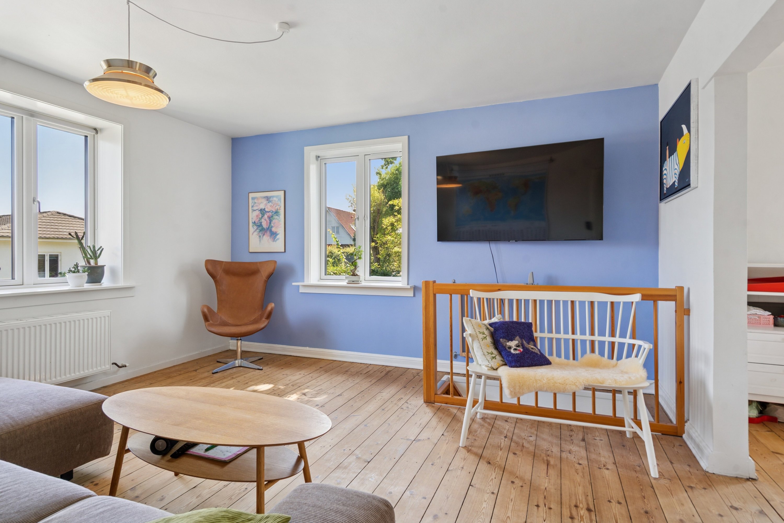 Fremhævet stue billede i fuldskærmstilstand. Billede af Ingeborgvej 18, st.., 5000 Odense C