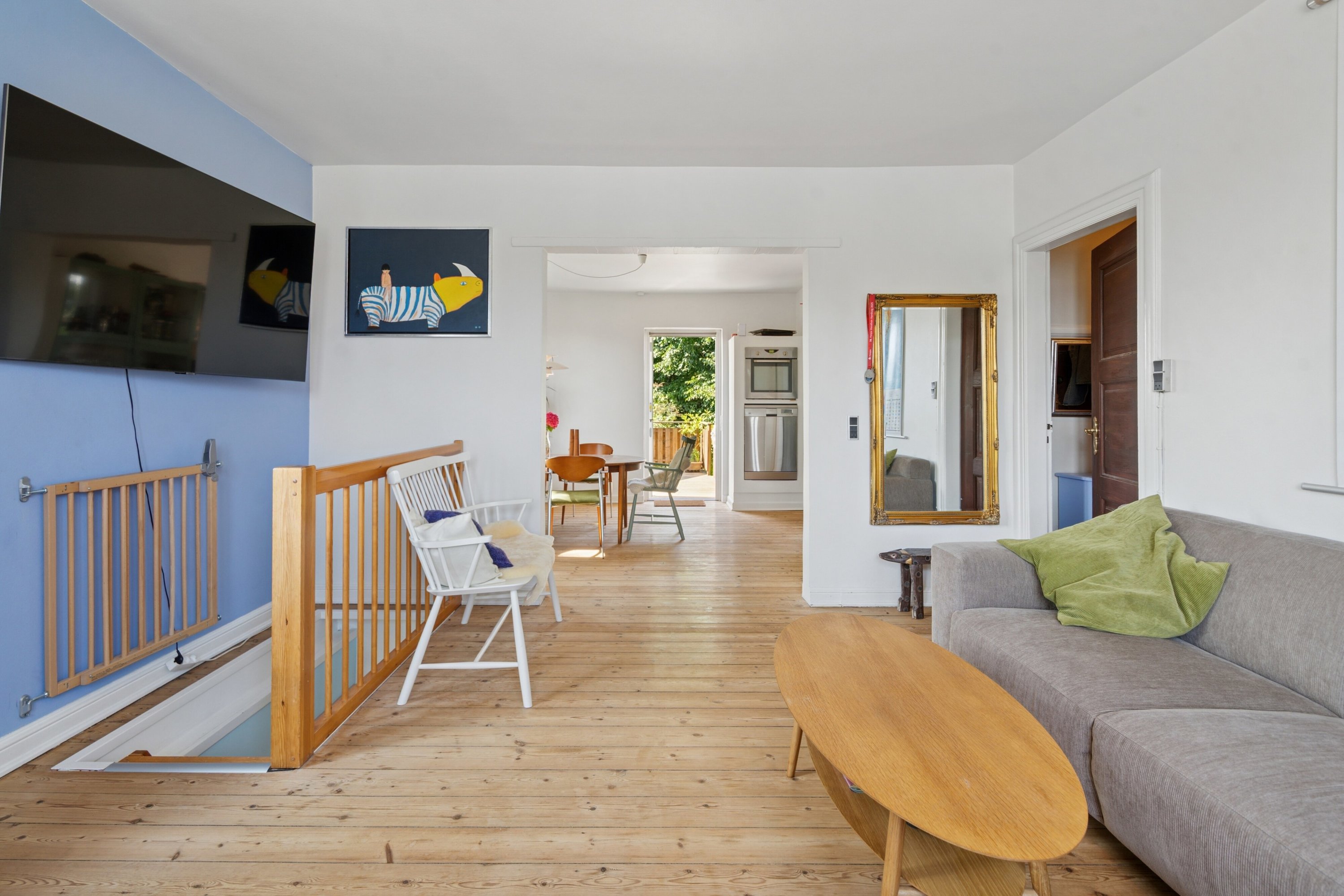 Fremhævet stue billede i fuldskærmstilstand. Billede af Ingeborgvej 18, st.., 5000 Odense C